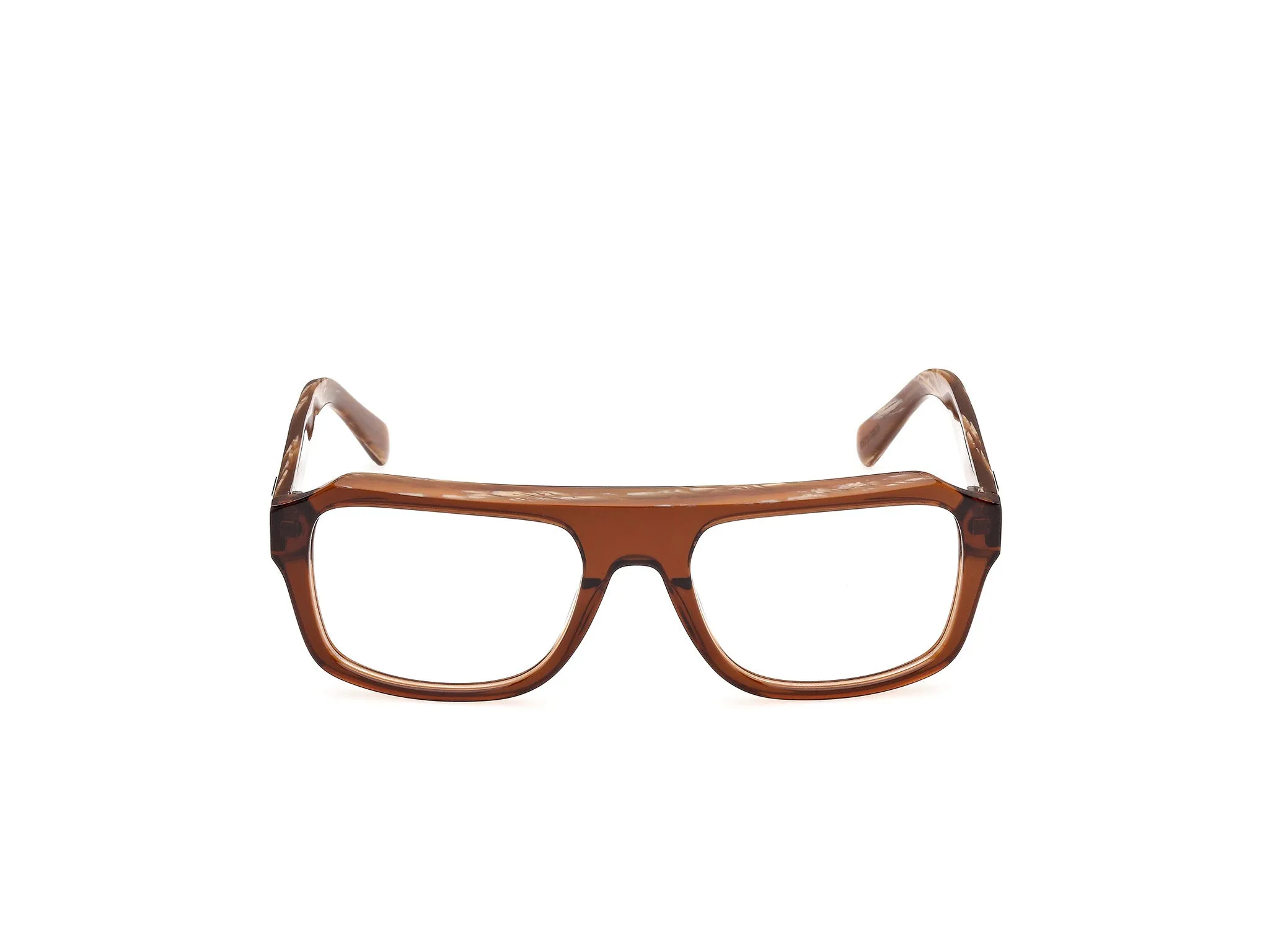 Guess GU50451 48 Montature da vista Acetato Marrone Squadrata Normale - immagine 2