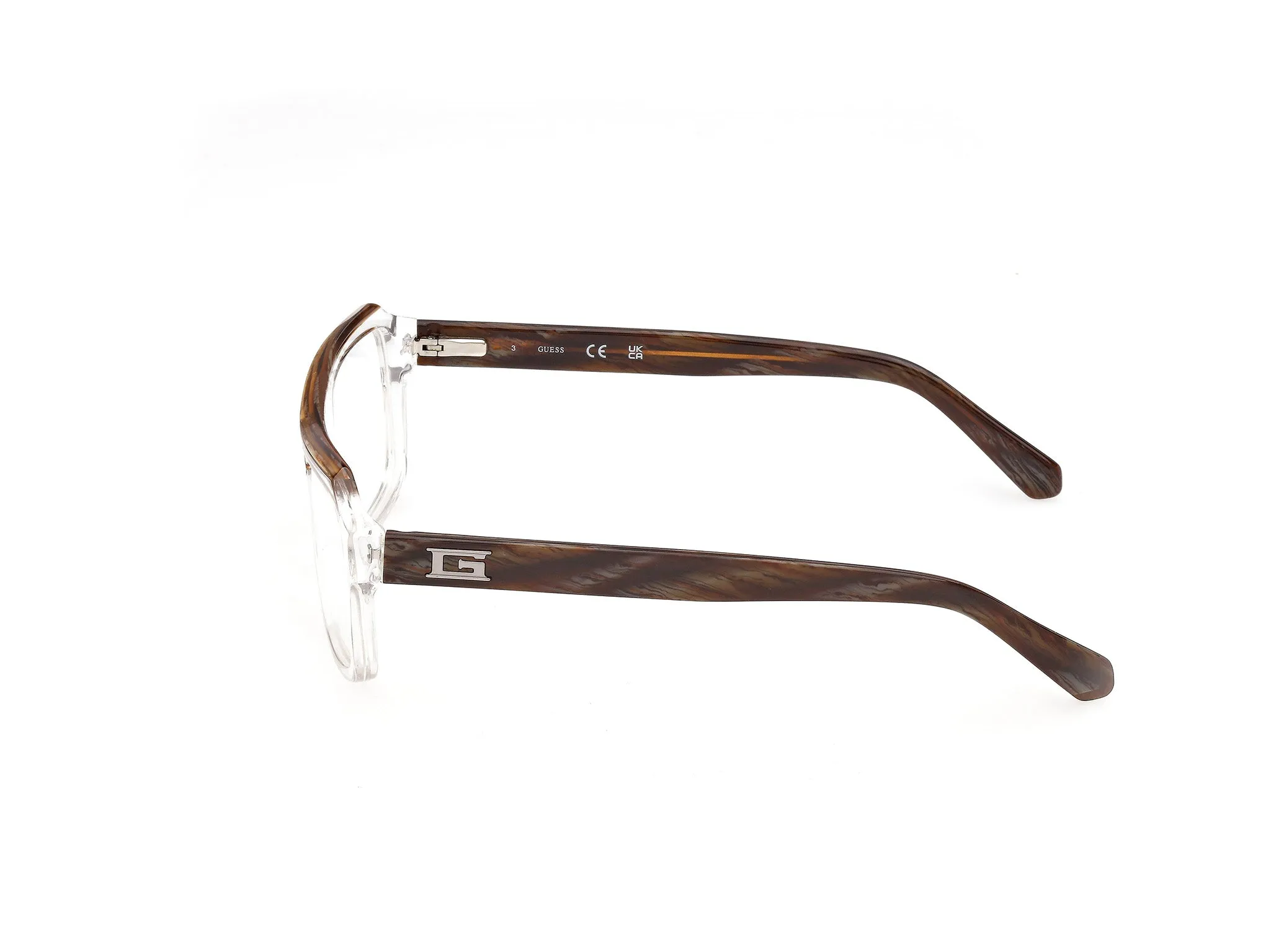 Guess GU50451 26 Montature da vista Acetato Trasparente Squadrata Normale - immagine 3