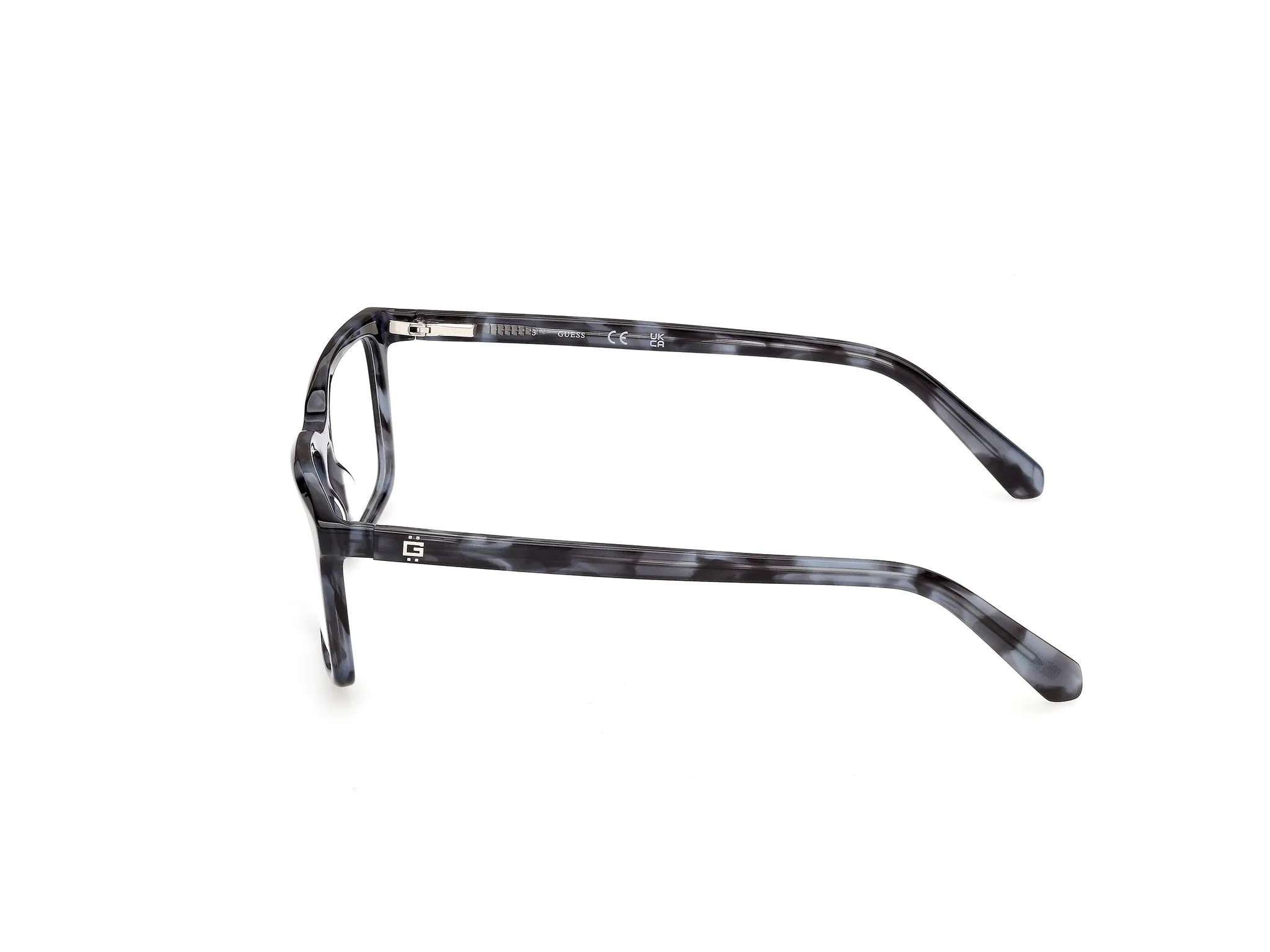 Guess GU50448 92 Montature da vista Acetato Havana Squadrata Normale - immagine 3