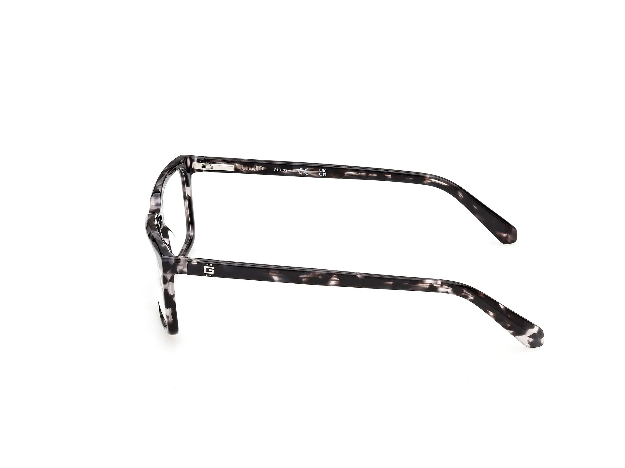 Guess GU50448 20 Montature da vista Acetato Grigio Squadrata Normale - immagine 3