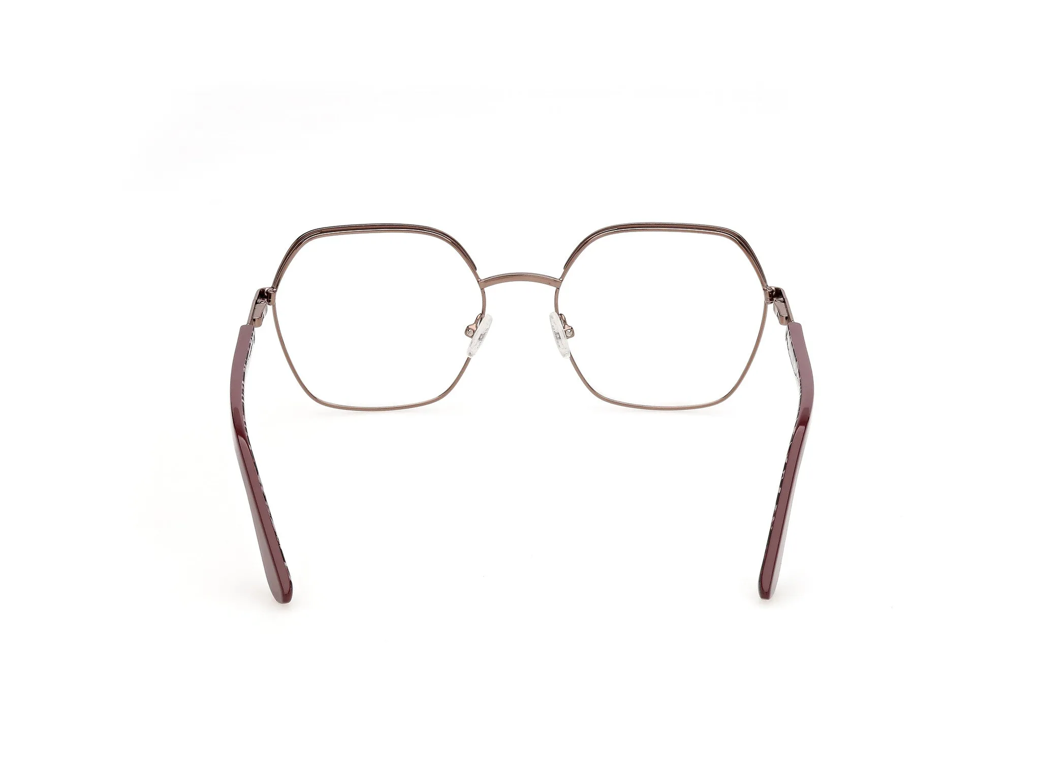 Guess GU50443 70 Montature da vista Metallo Bordeaux Geometrica Normale - immagine 4