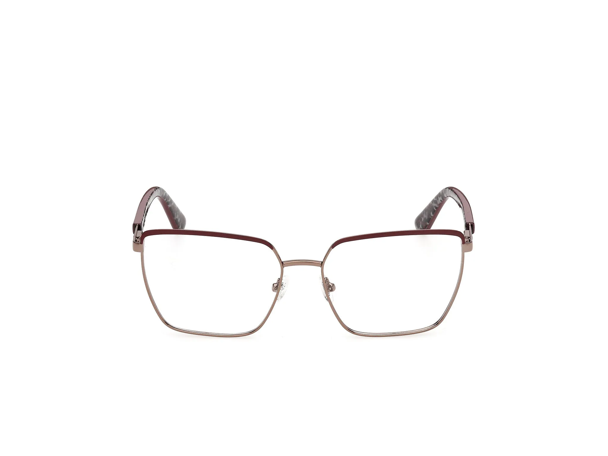 Guess GU50442 70 Montature da vista Metallo Bordeaux Squadrata Normale - immagine 2