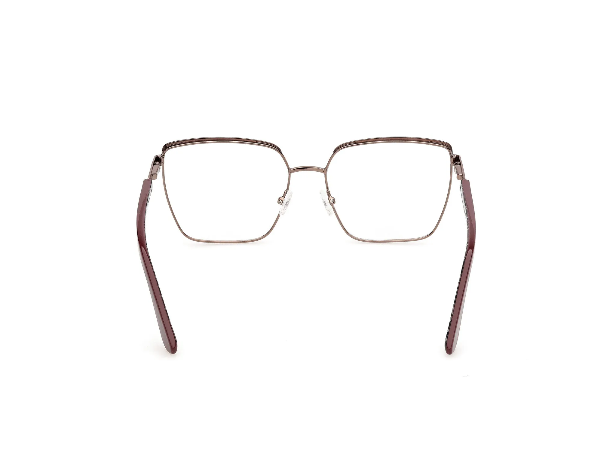 Guess GU50442 70 Montature da vista Metallo Bordeaux Squadrata Normale - immagine 4