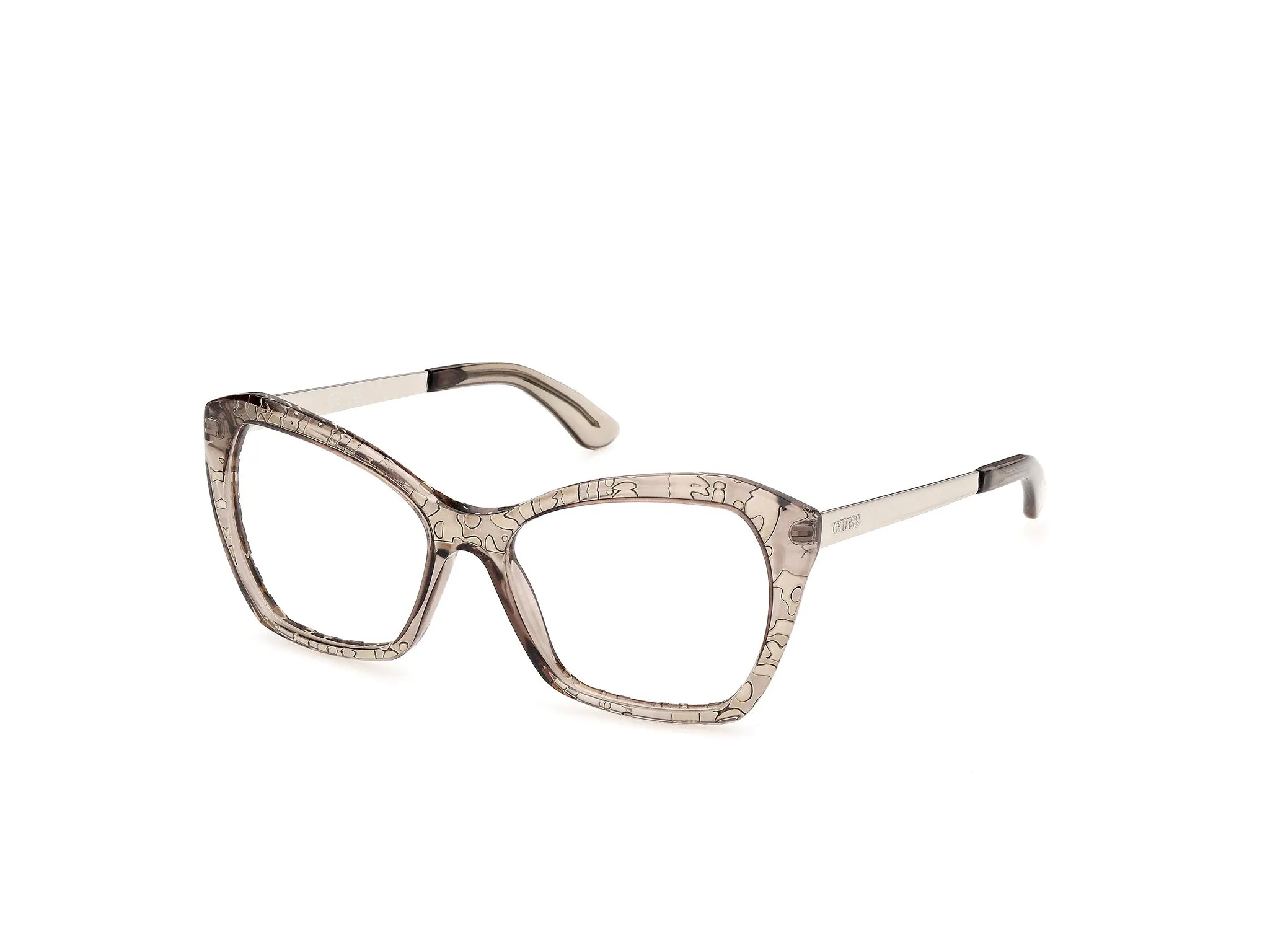 Guess GU50441 96 Montature da vista Acetato Verde Geometrica Normale - immagine 1