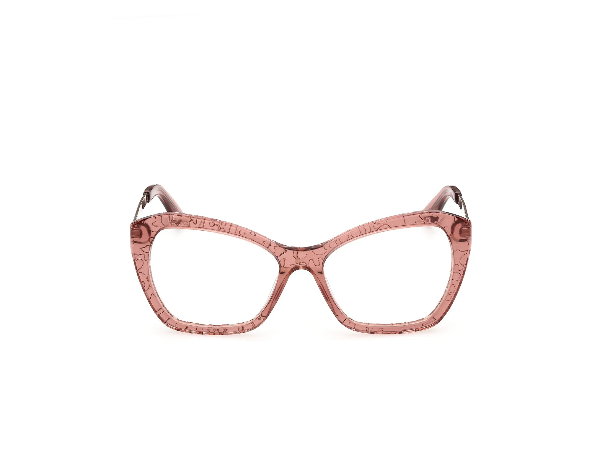Guess GU50441 69 Montature da vista Acetato Bordeaux Geometrica Normale - immagine 2