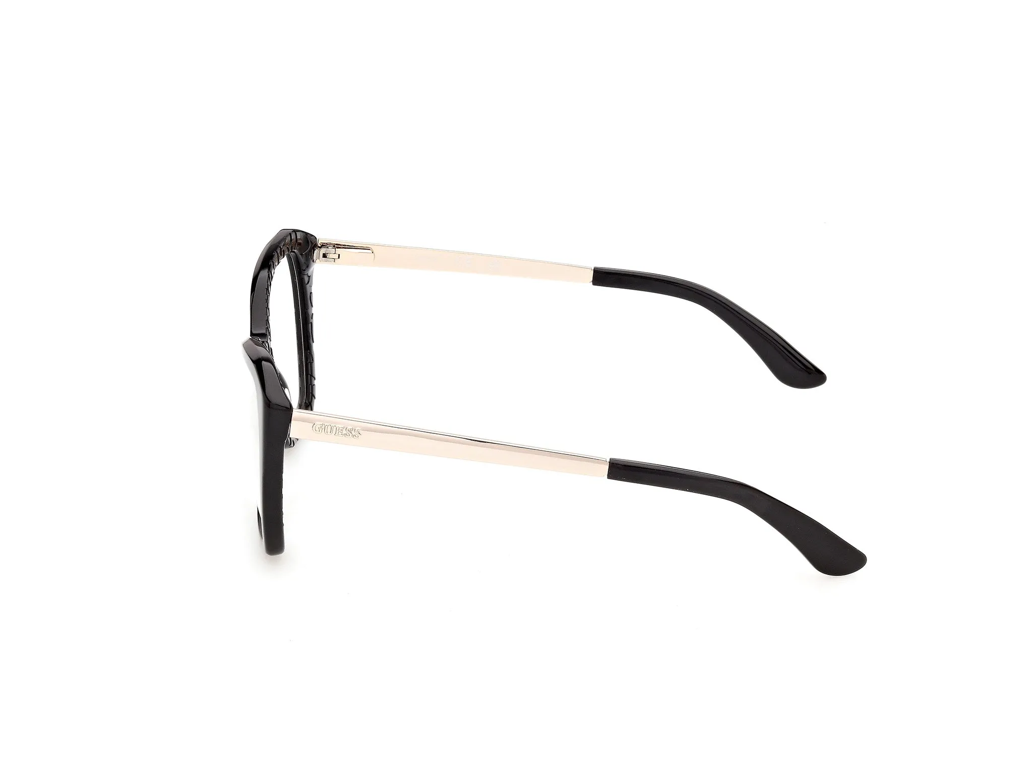 Guess GU50441 1 Montature da vista Acetato Nero Geometrica Normale - immagine 3
