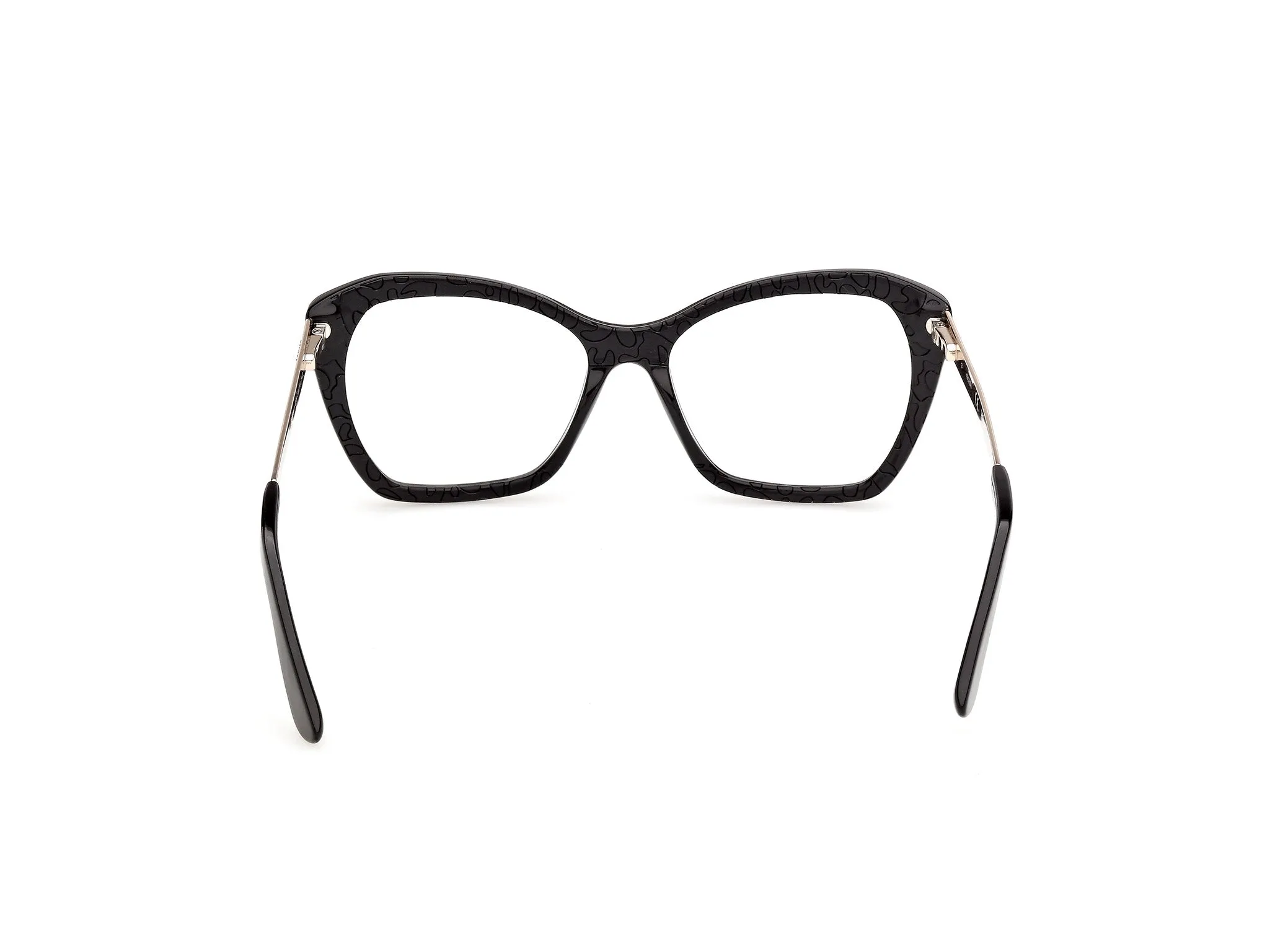 Guess GU50441 1 Montature da vista Acetato Nero Geometrica Normale - immagine 4