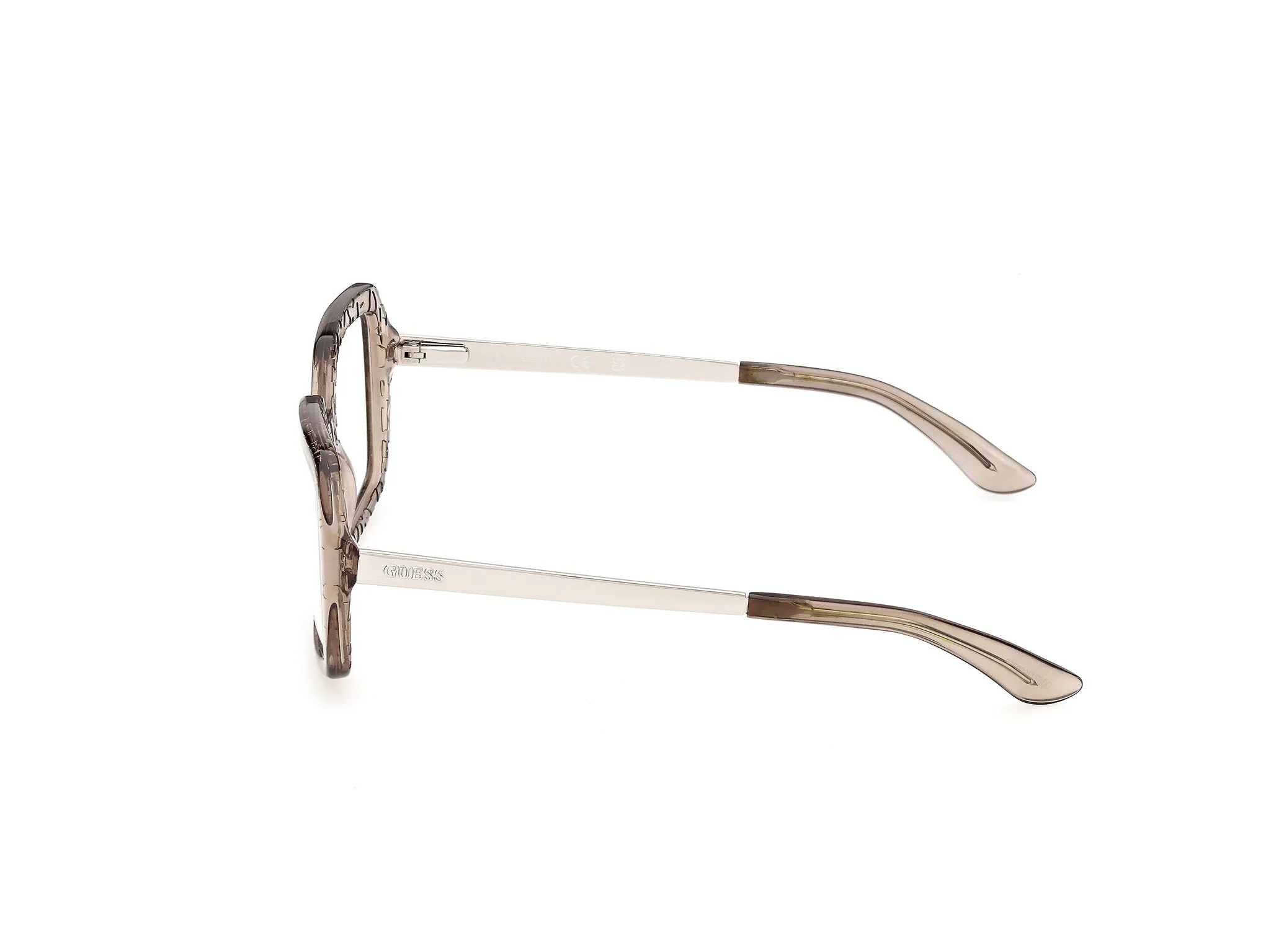 Guess GU50440 96 Montature da vista Acetato Verde Squadrata Normale - immagine 3