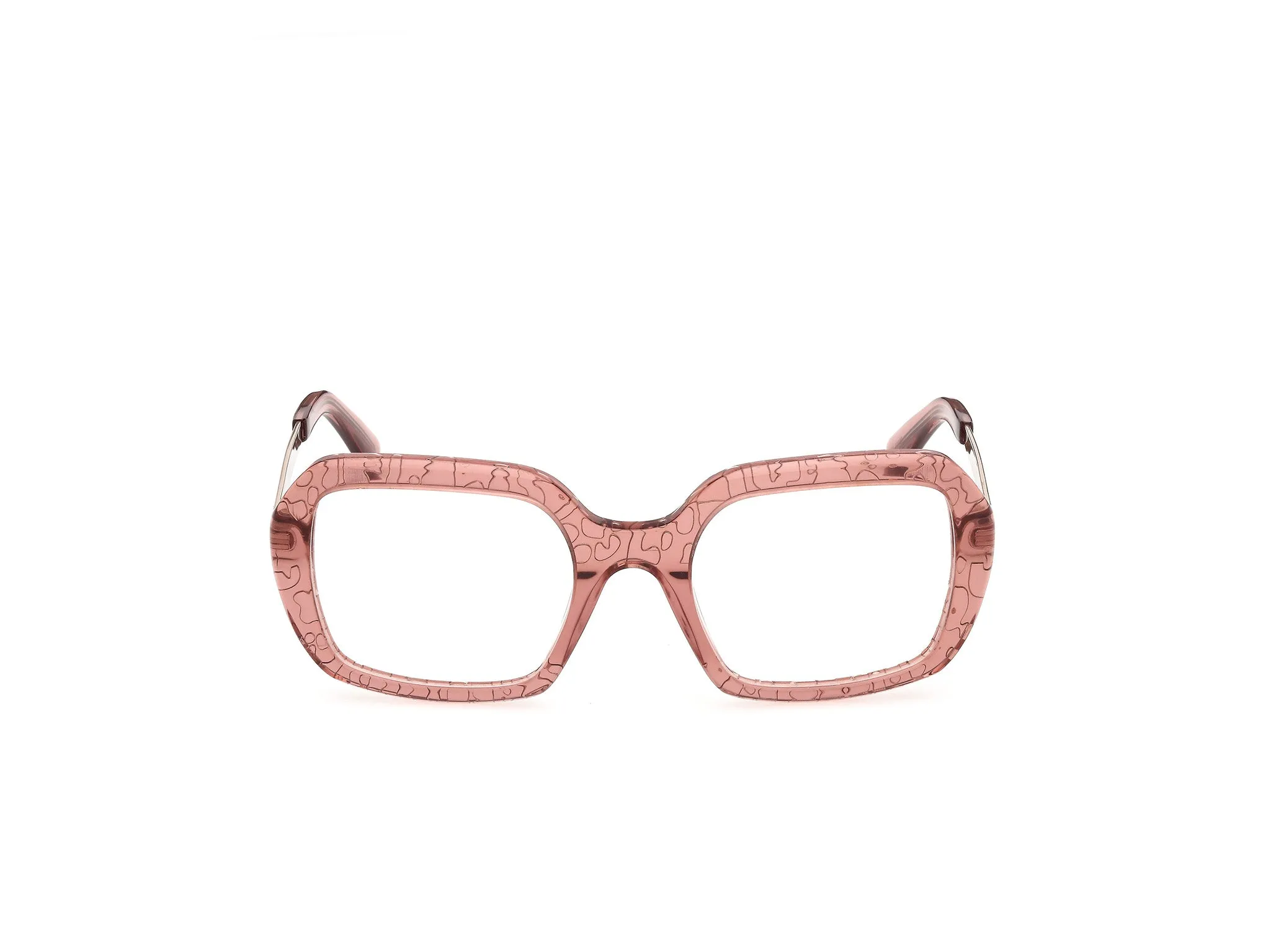 Guess GU50440 69 Montature da vista Acetato Bordeaux Squadrata Normale - immagine 2