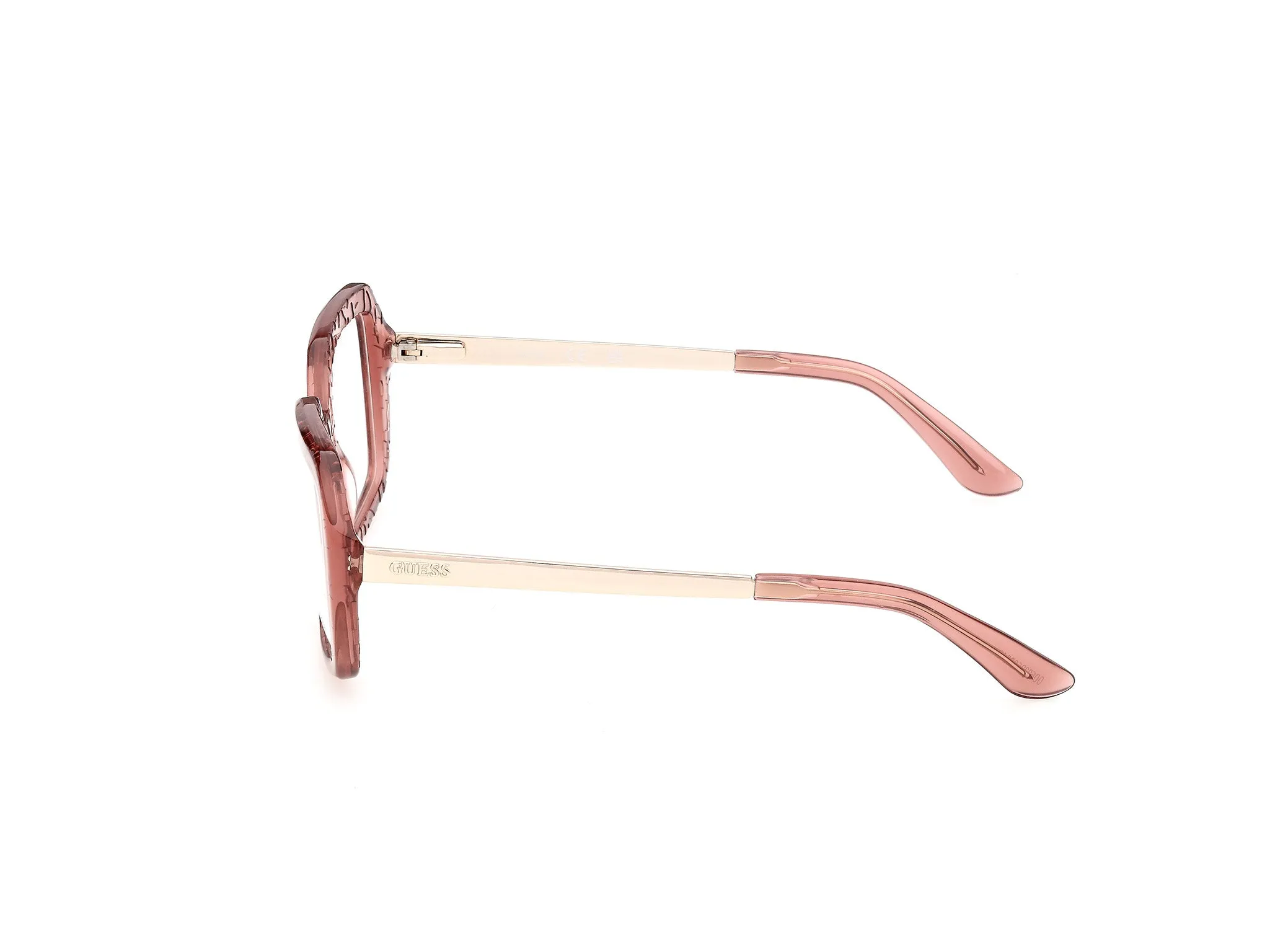 Guess GU50440 69 Montature da vista Acetato Bordeaux Squadrata Normale - immagine 3