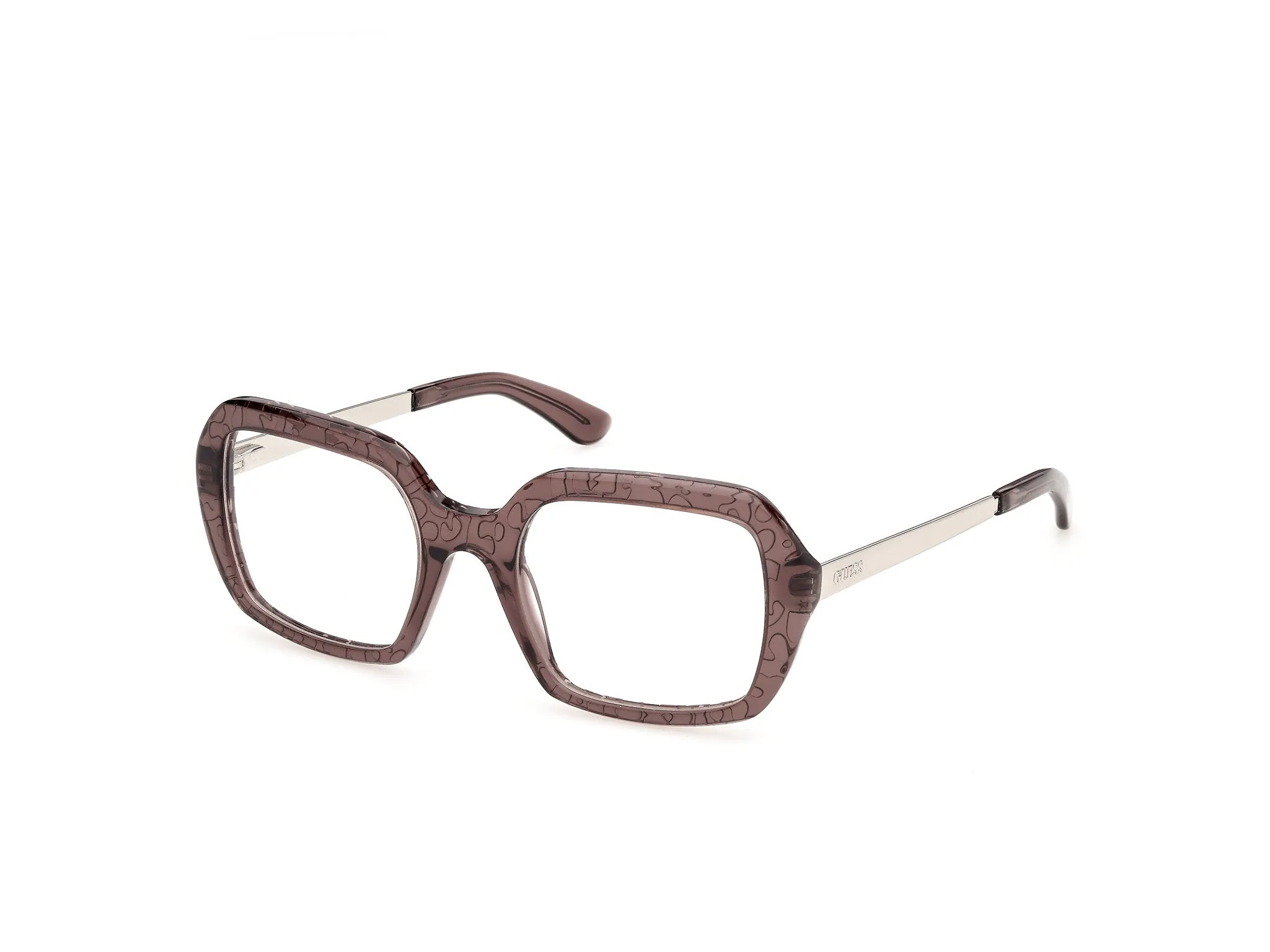 Guess GU50440 48 Montature da vista Acetato Marrone Squadrata Normale - immagine 1