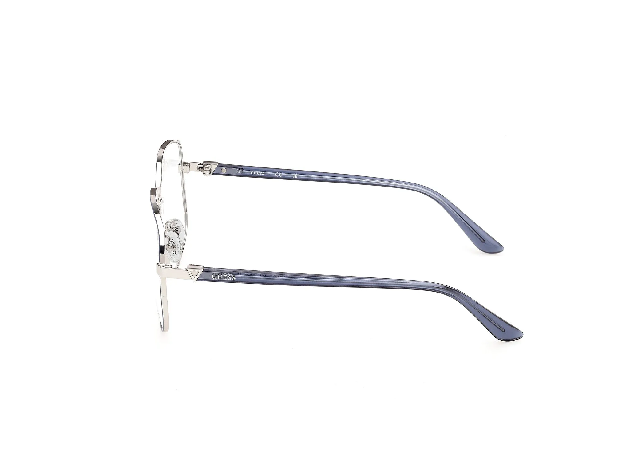 Guess GU50439 91 Montature da vista Metallo Blu Farfalla Normale - immagine 3