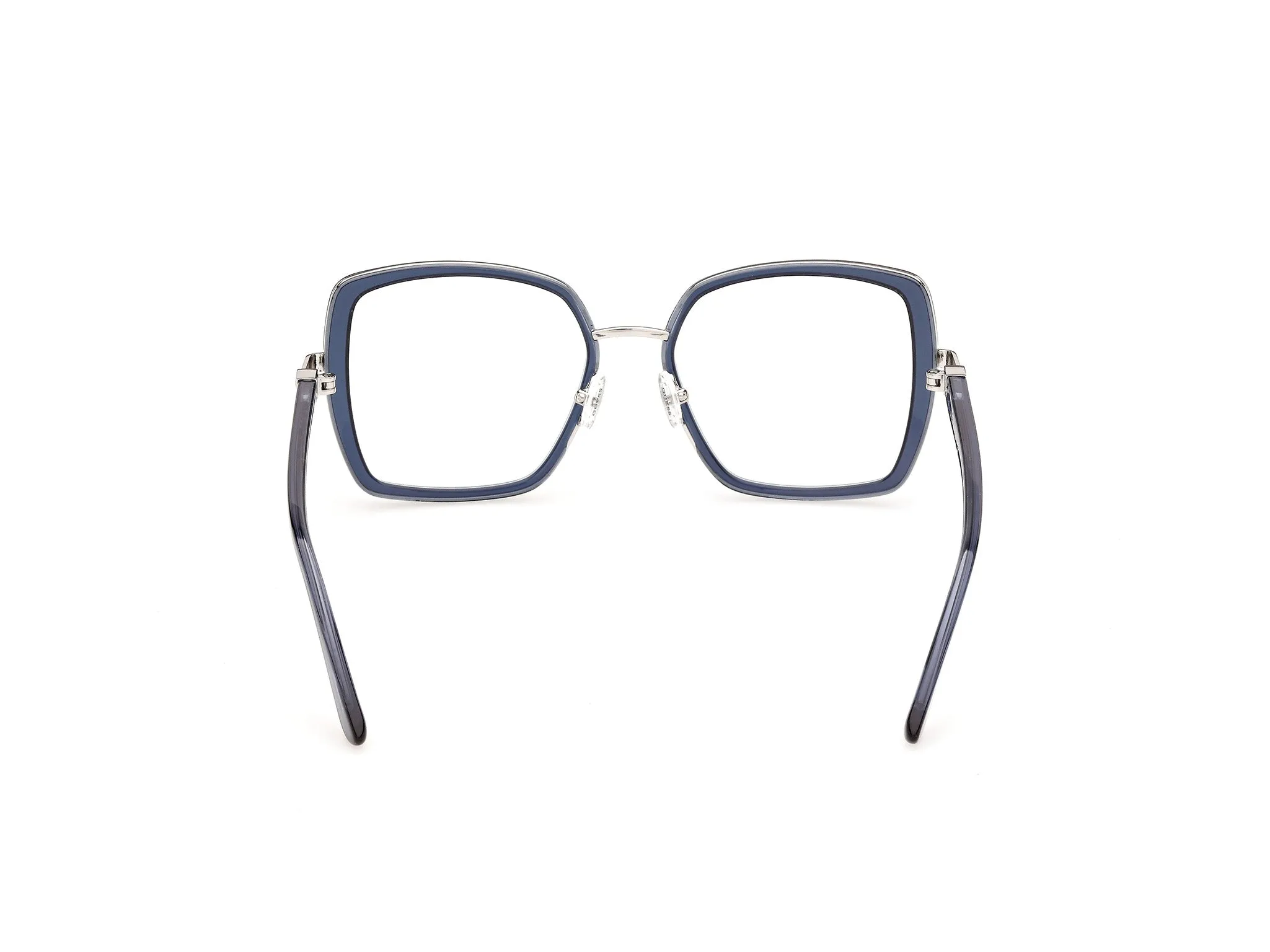 Guess GU50438 90 Montature da vista Iniettato Blu Squadrata Normale - immagine 4