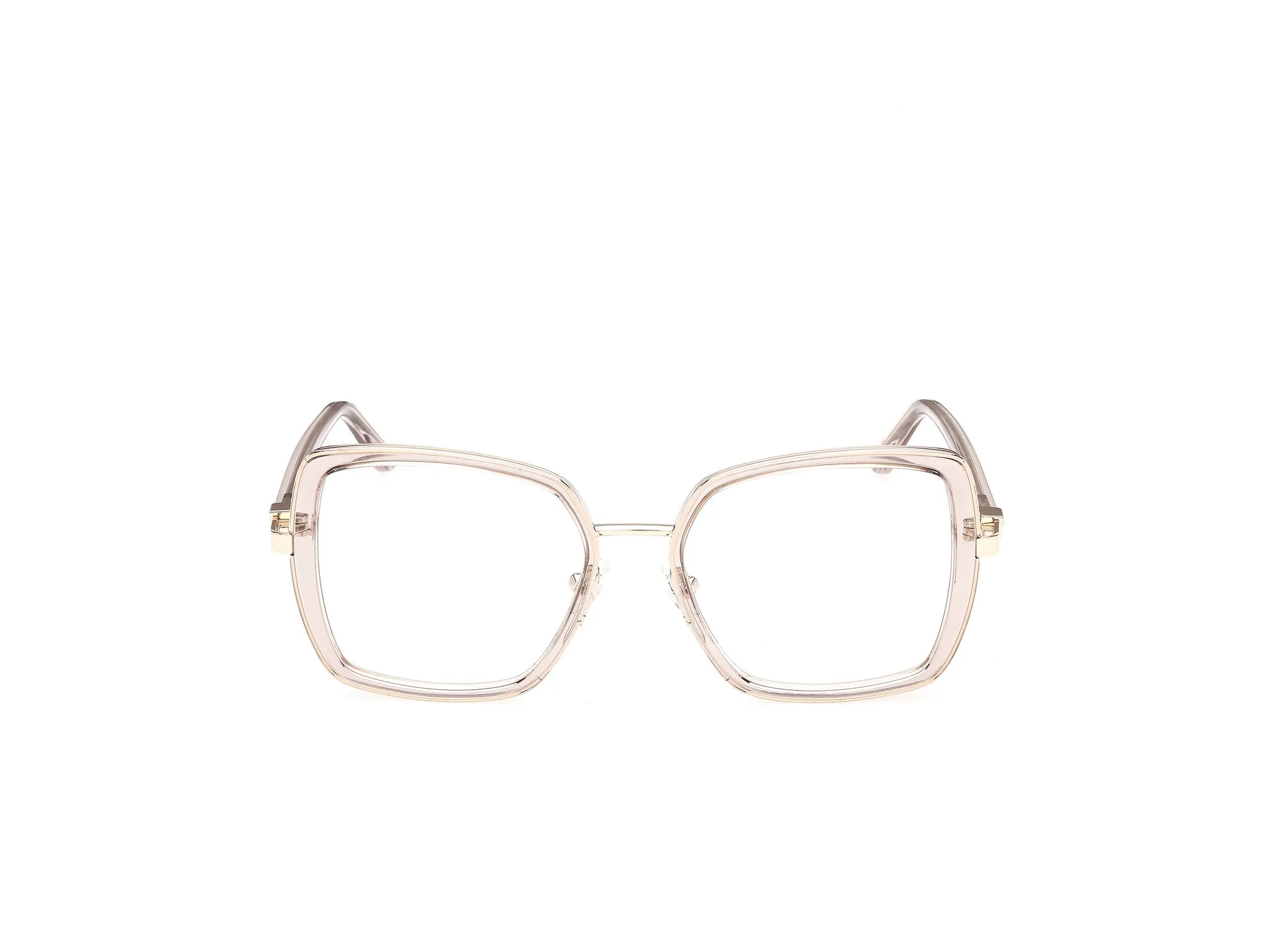 Guess GU50438 57 Montature da vista Iniettato Beige Squadrata Normale - immagine 2