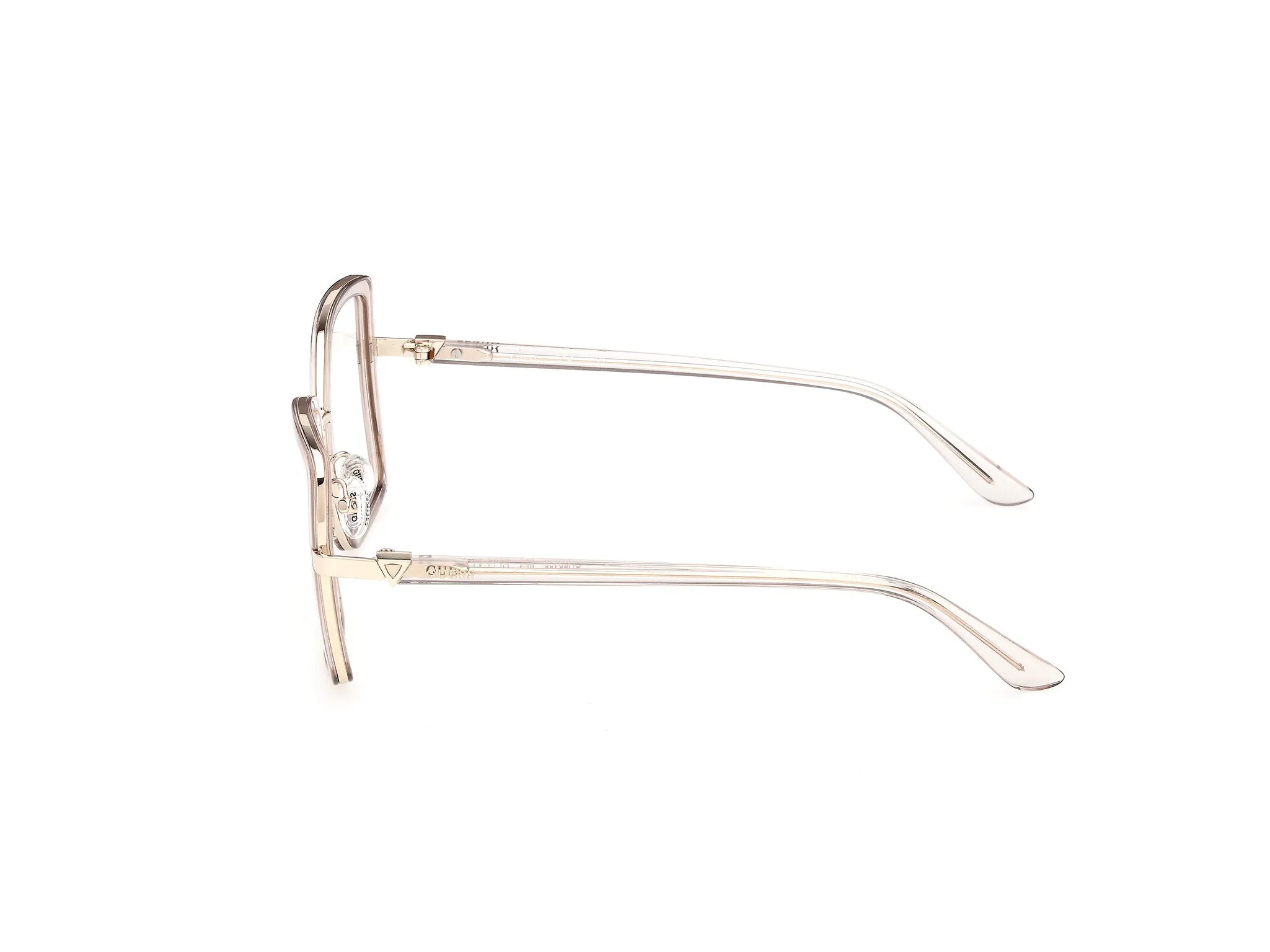 Guess GU50438 57 Montature da vista Iniettato Beige Squadrata Normale - immagine 3