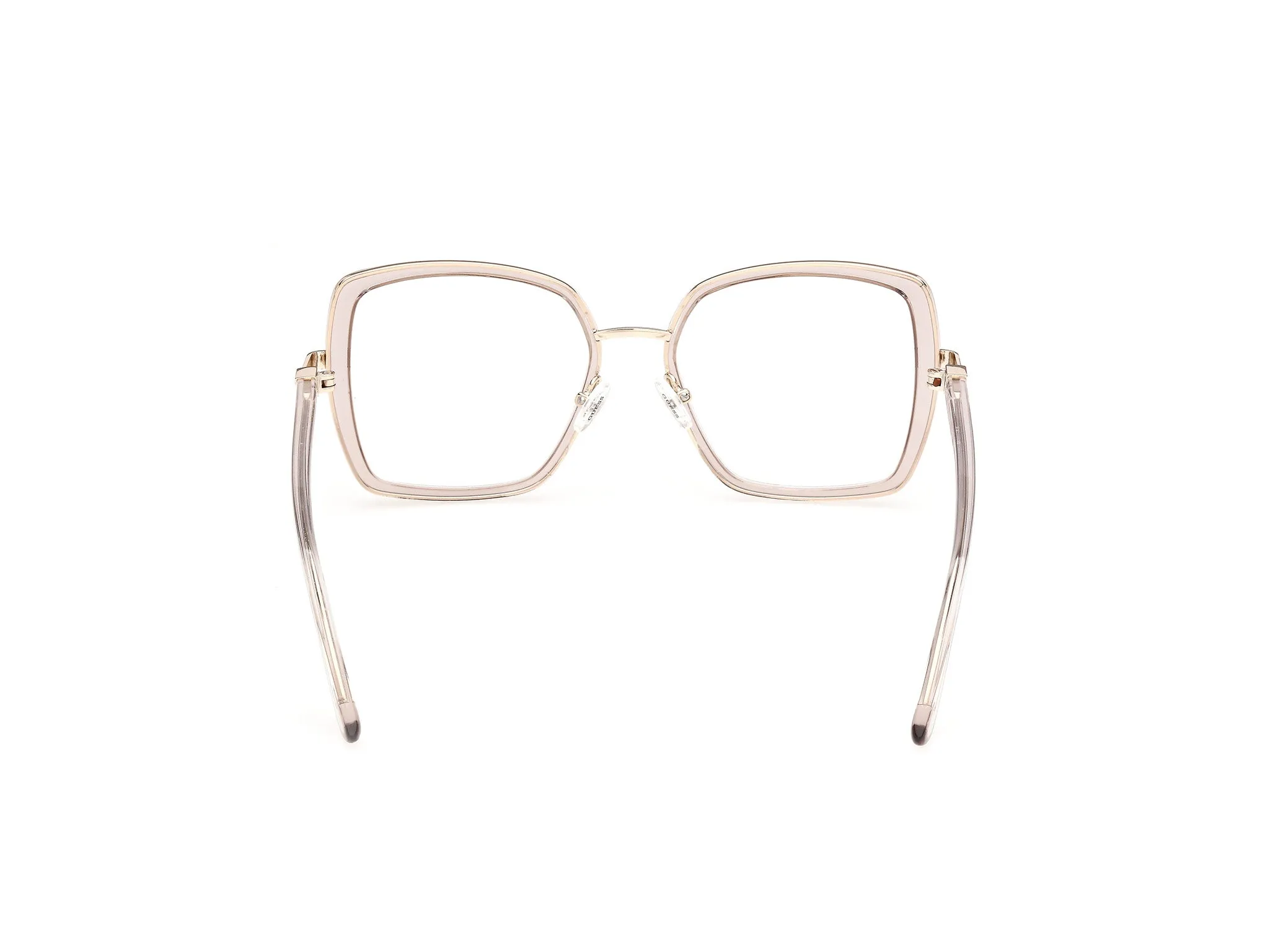 Guess GU50438 57 Montature da vista Iniettato Beige Squadrata Normale - immagine 4