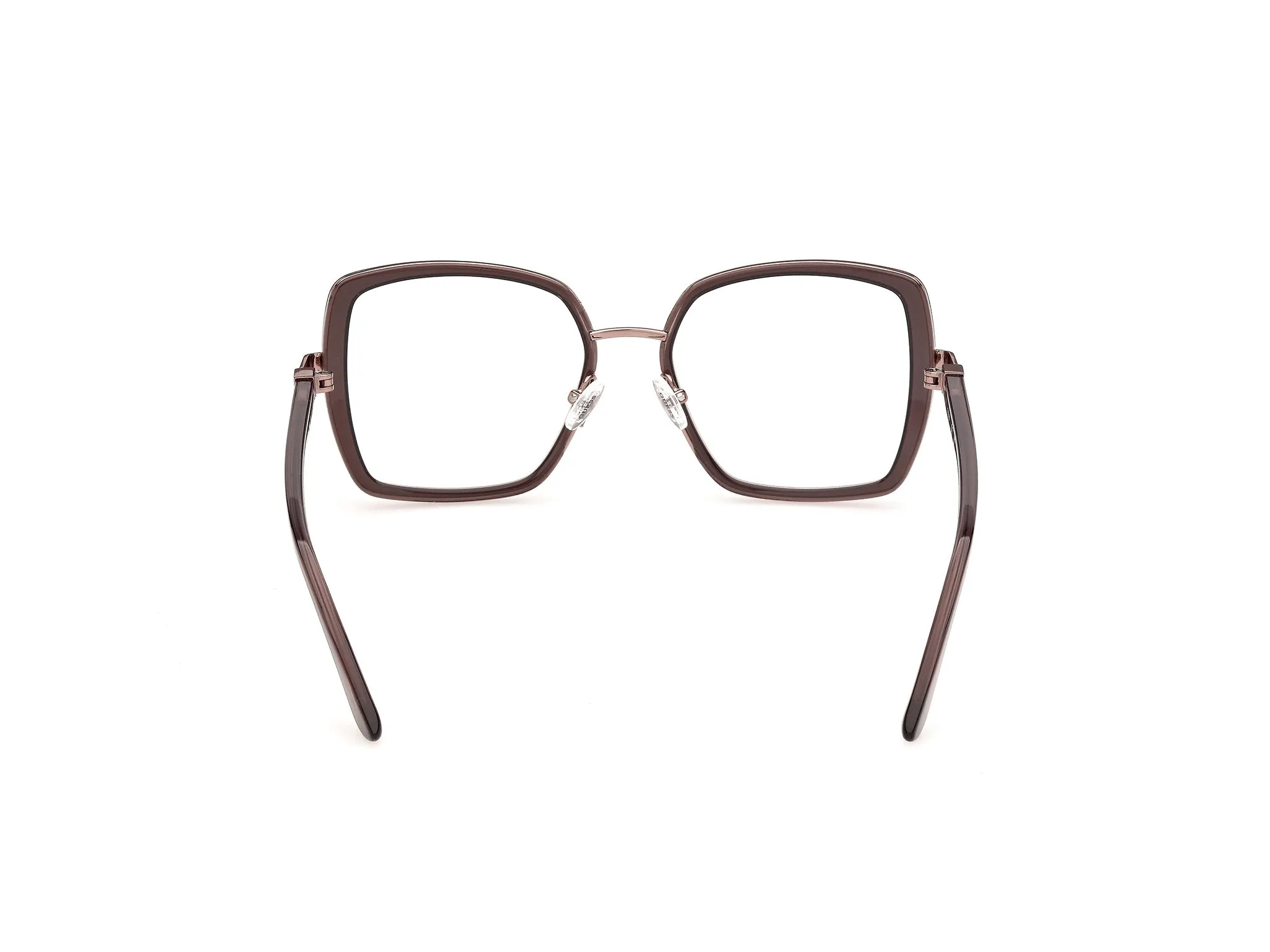 Guess GU50438 48 Montature da vista Iniettato Marrone Squadrata Normale - immagine 4