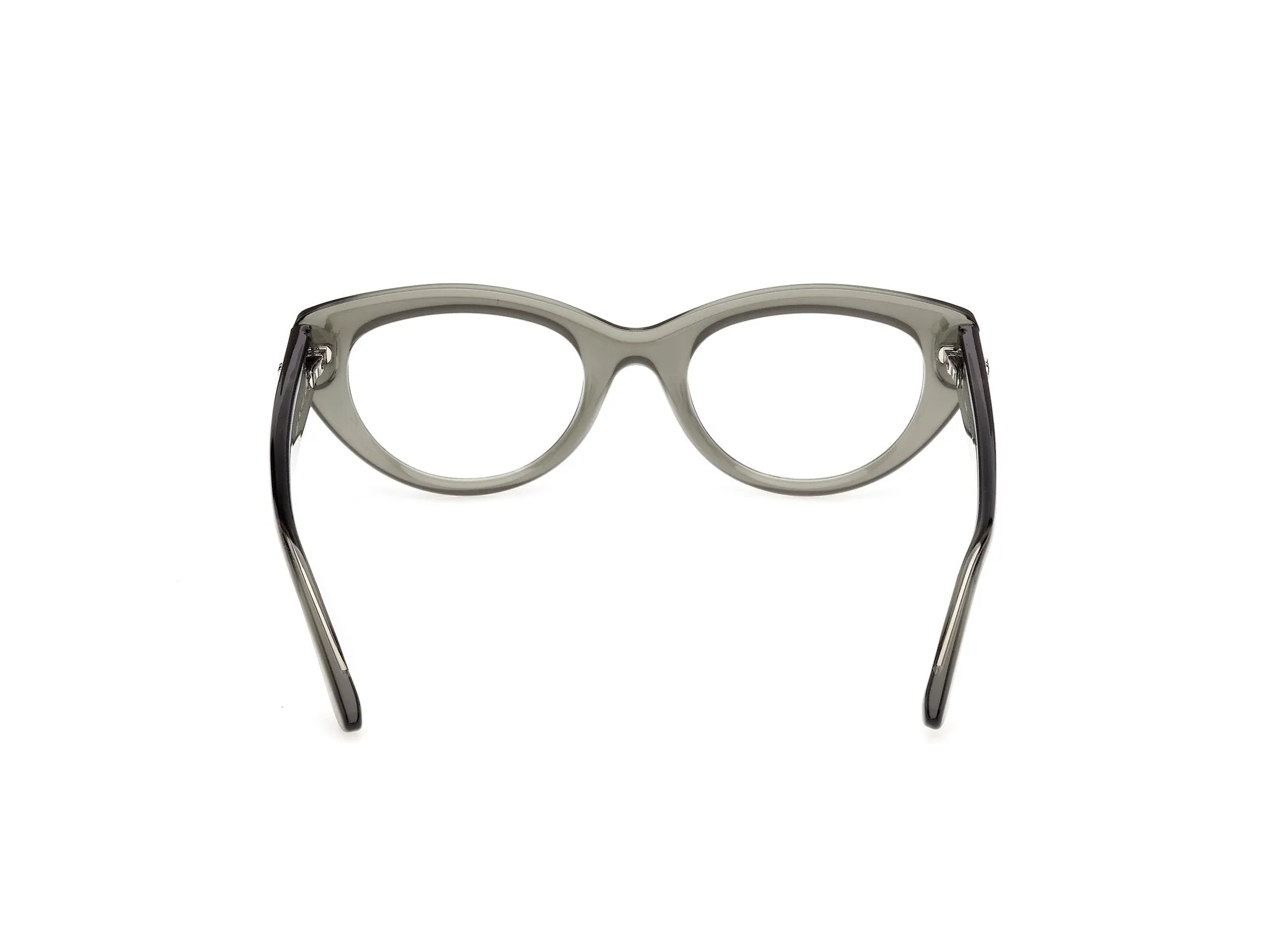 Guess GU50437 93 Montature da vista Iniettato Verde Cat Eye Normale - immagine 4