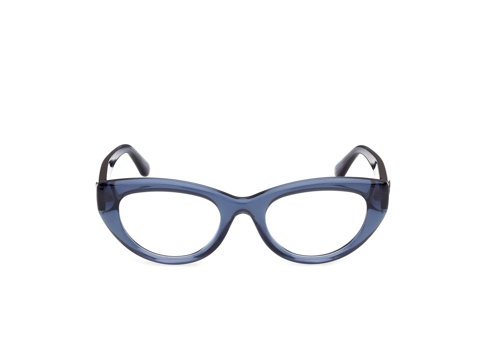Guess GU50437 90 Montature da vista Iniettato Blu Cat Eye Normale - immagine 2