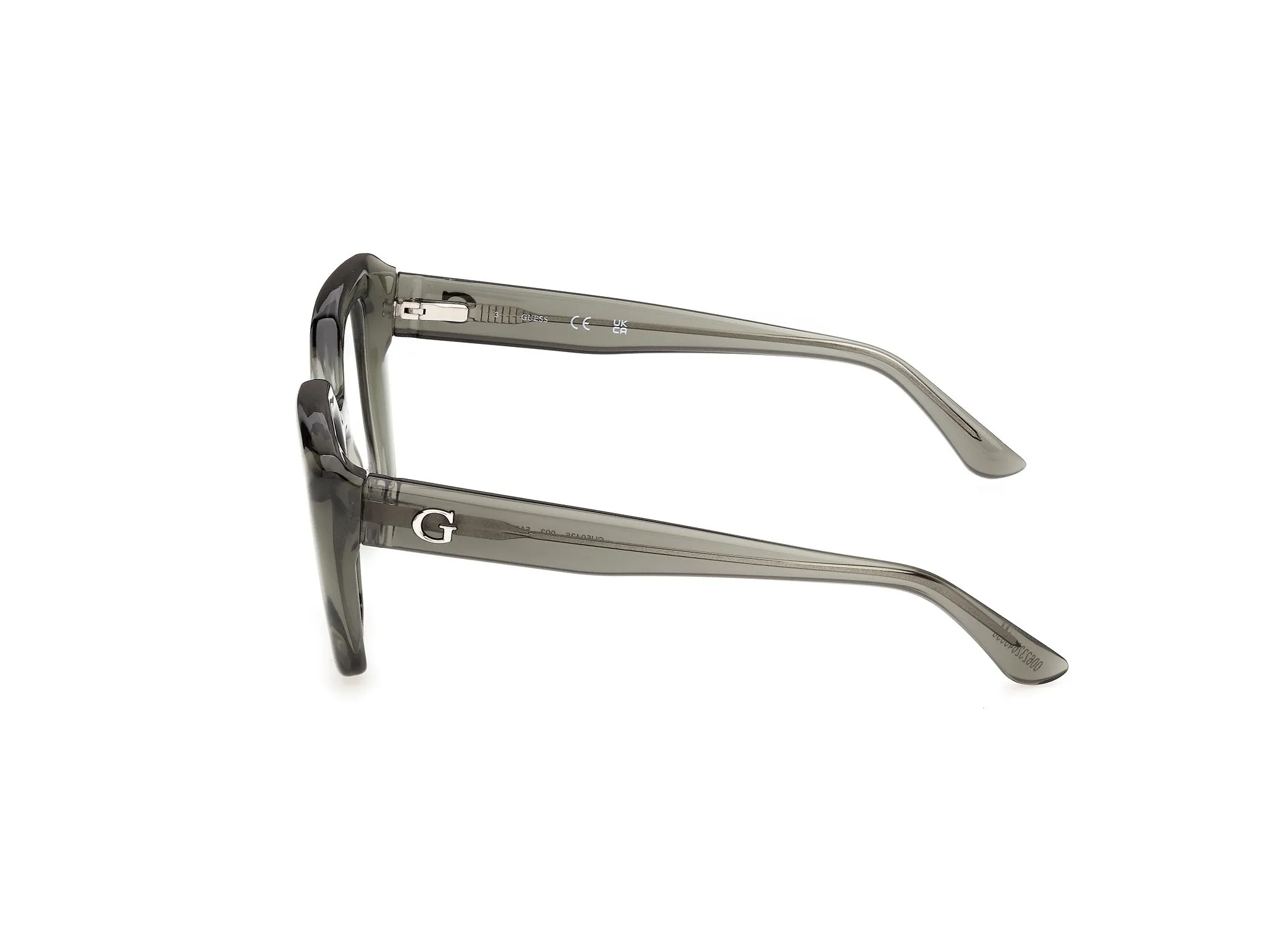 Guess GU50436 93 Montature da vista Iniettato Verde Squadrata Normale - immagine 3