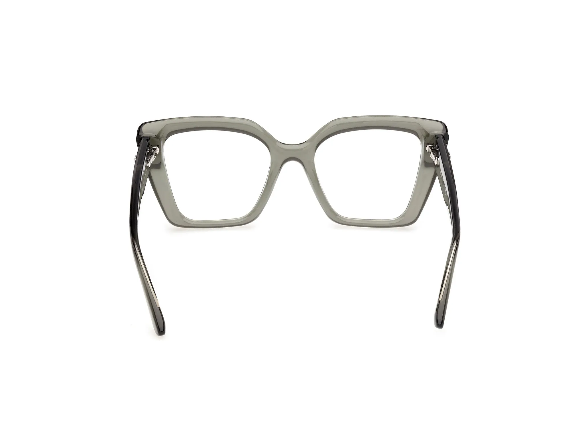 Guess GU50436 93 Montature da vista Iniettato Verde Squadrata Normale - immagine 4