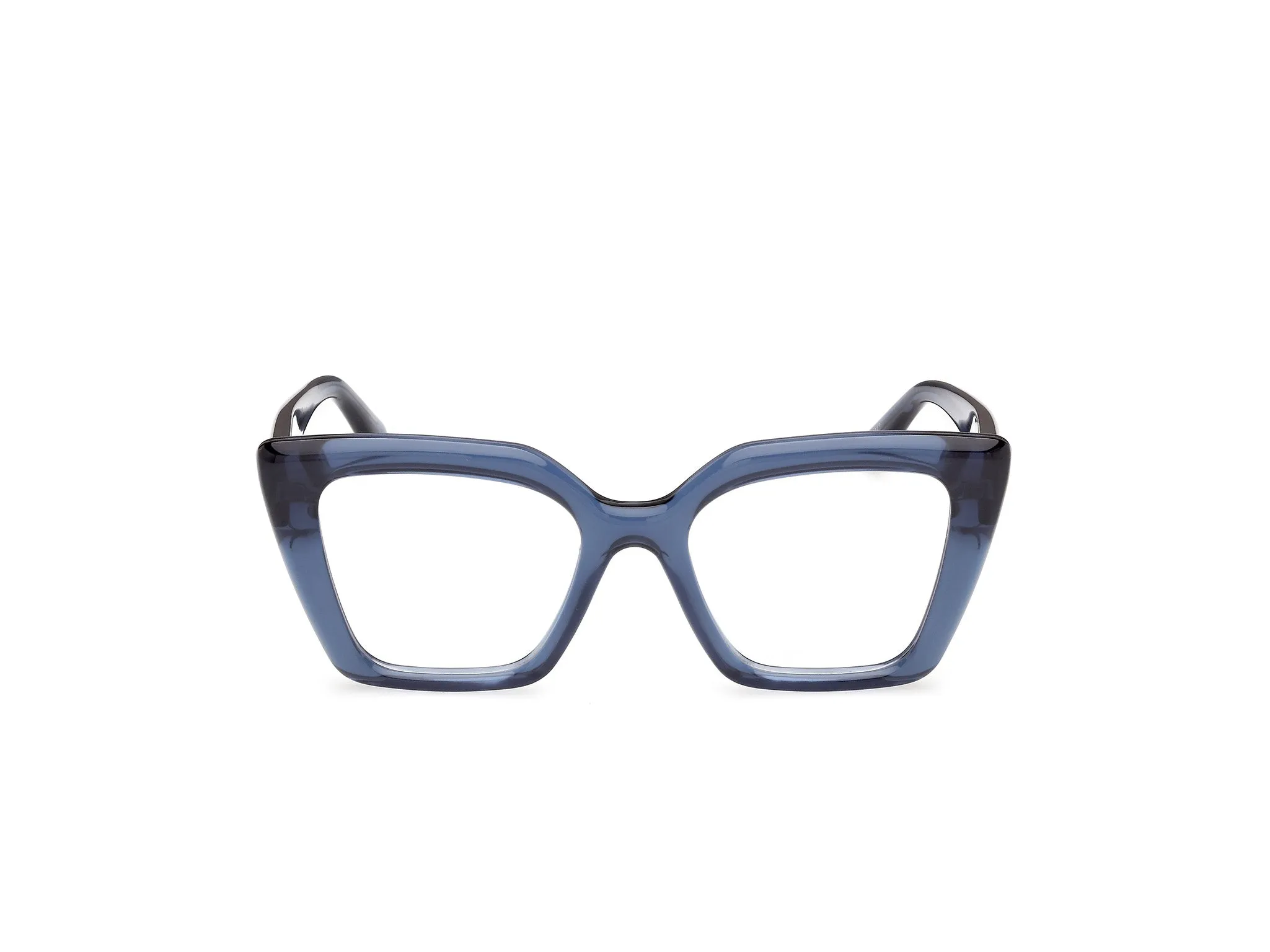 Guess GU50436 90 Montature da vista Iniettato Blu Squadrata Normale - immagine 2