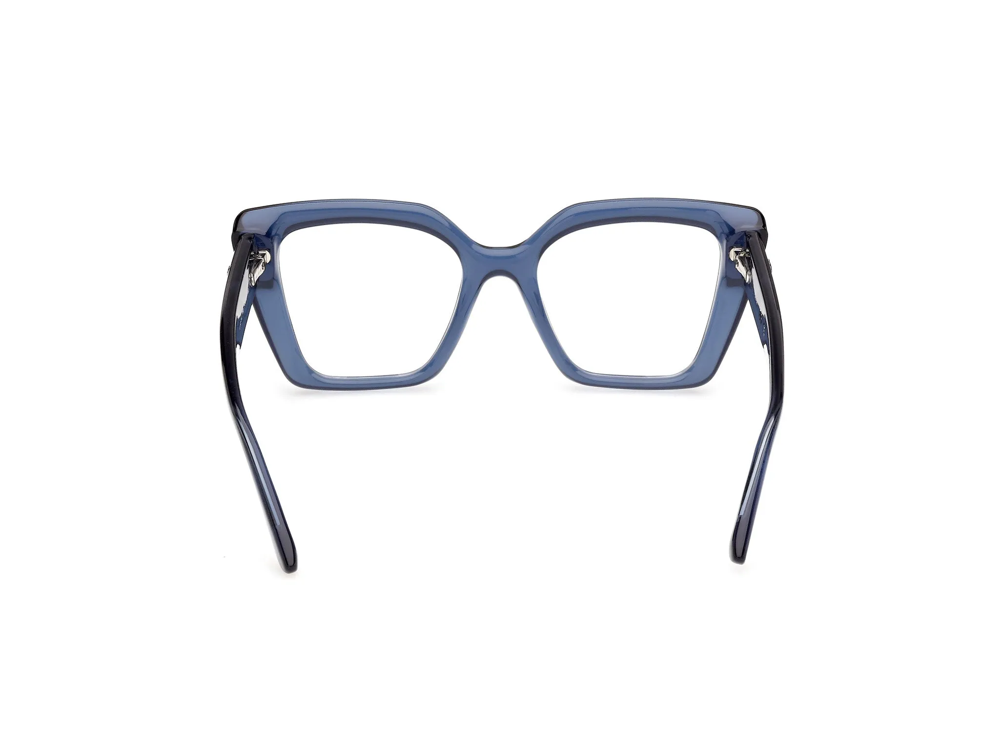 Guess GU50436 90 Montature da vista Iniettato Blu Squadrata Normale - immagine 4
