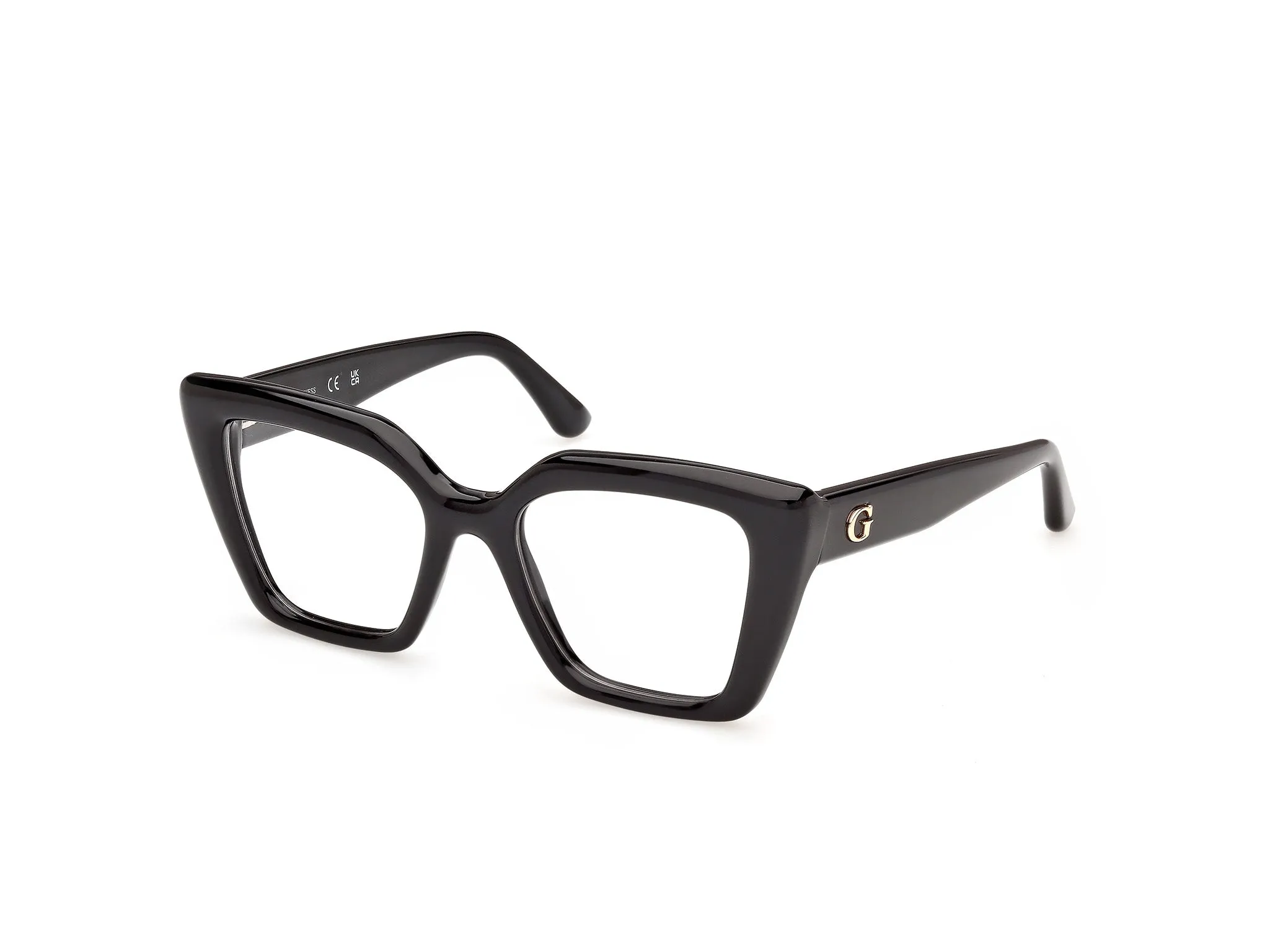 Guess GU50436 1 Montature da vista Iniettato Nero Squadrata Normale - immagine 1
