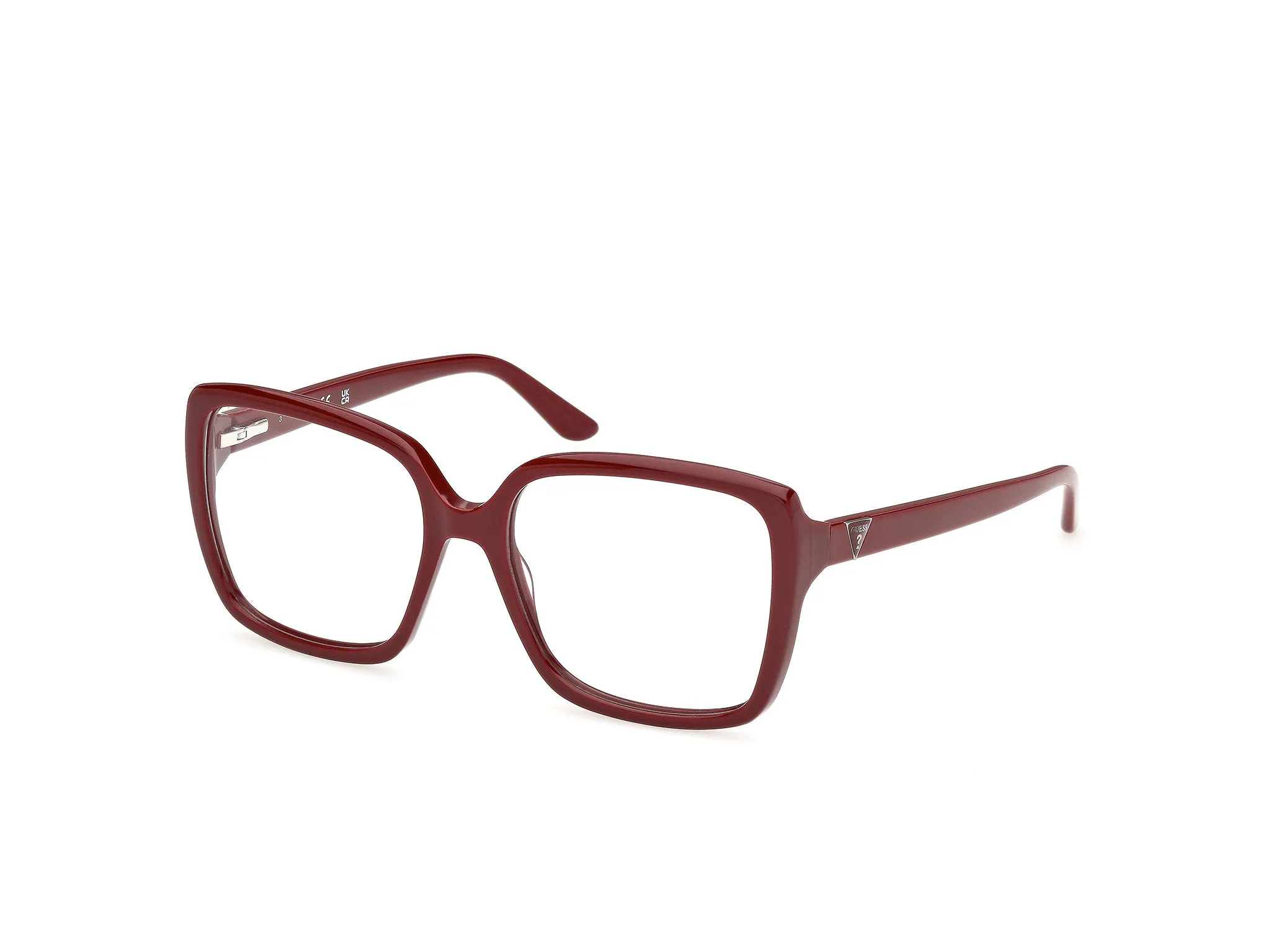 Guess GU50435 69 Montature da vista Acetato Bordeaux Squadrata Normale - immagine 1