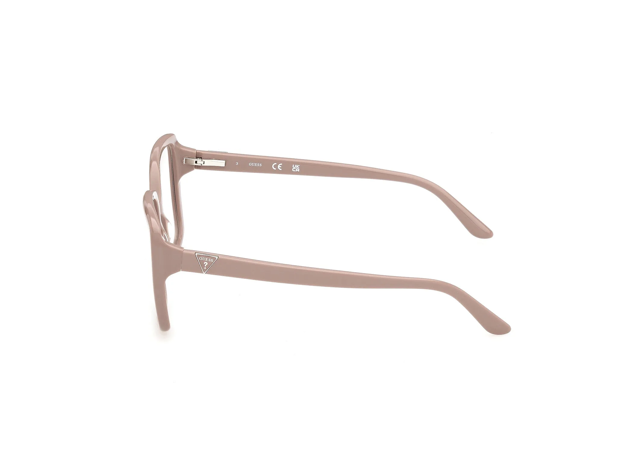 Guess GU50435 57 Montature da vista Acetato Beige Squadrata Normale - immagine 3