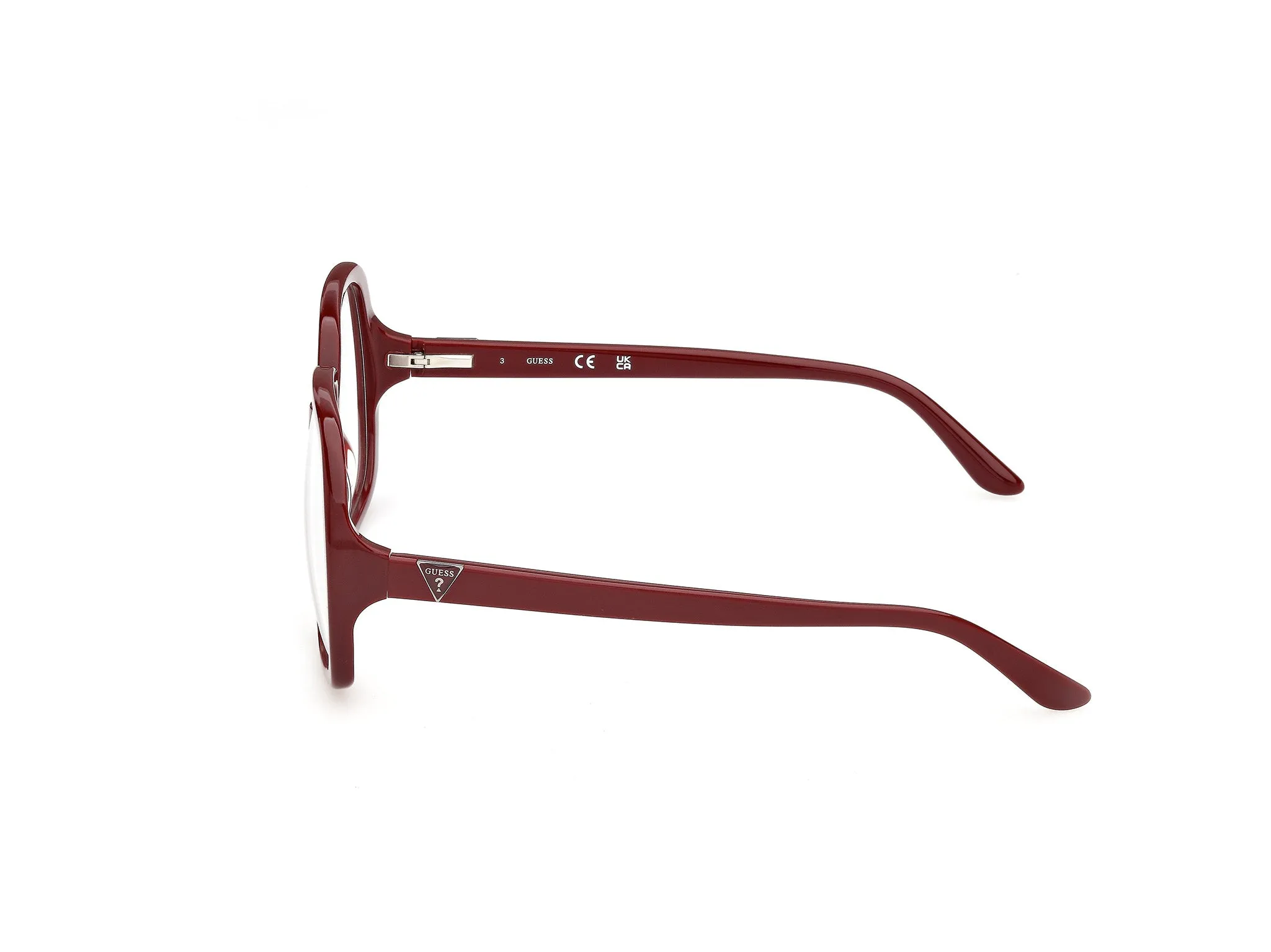 Guess GU50434 69 Montature da vista Acetato Bordeaux Farfalla Normale - immagine 3