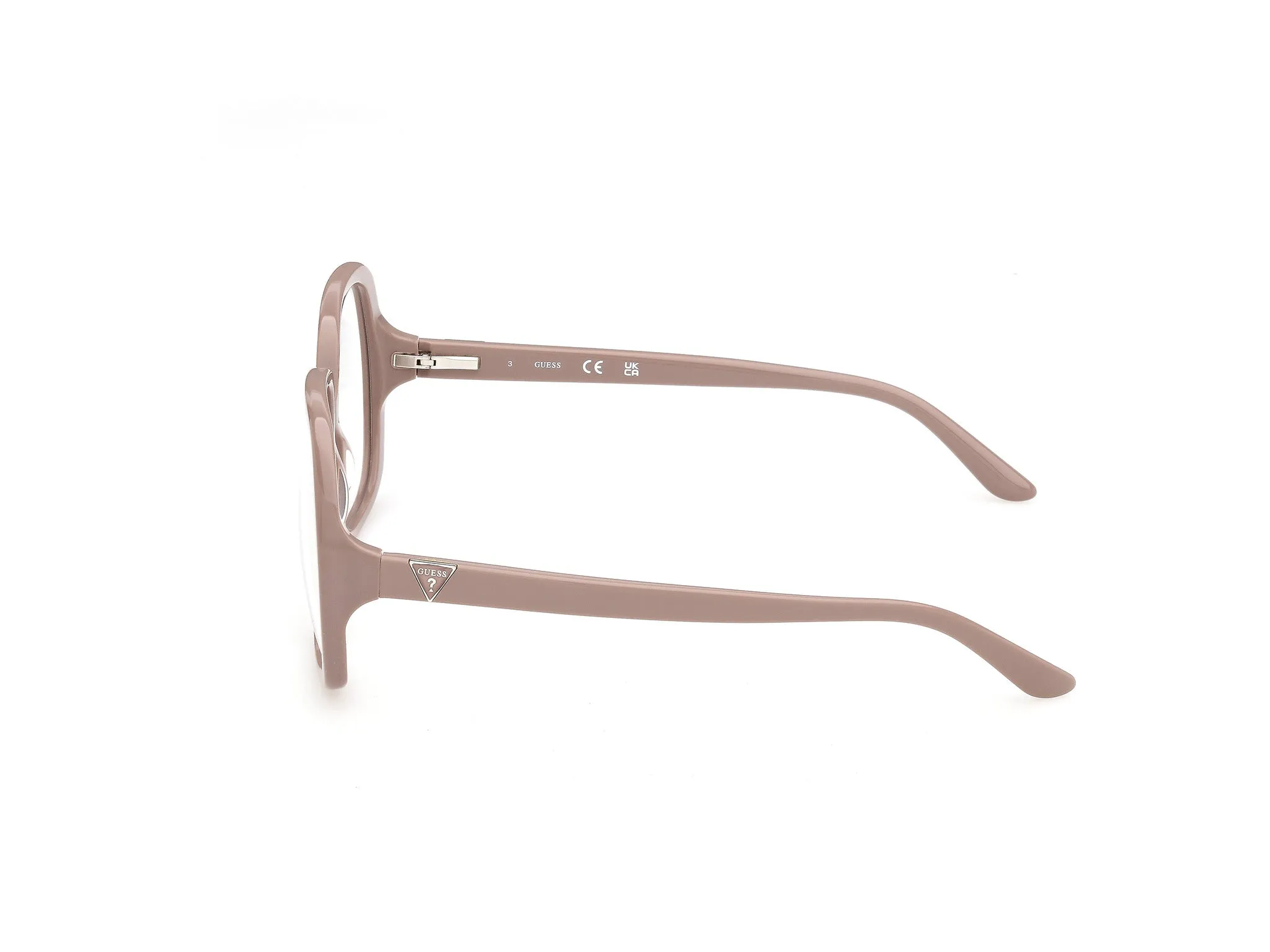 Guess GU50434 57 Montature da vista Acetato Beige Farfalla Normale - immagine 3