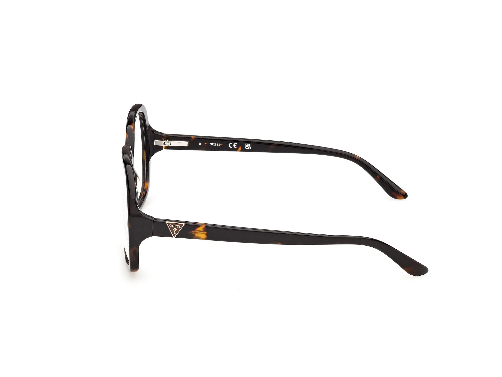 Guess GU50434 52 Montature da vista Acetato Havana Farfalla Normale - immagine 3