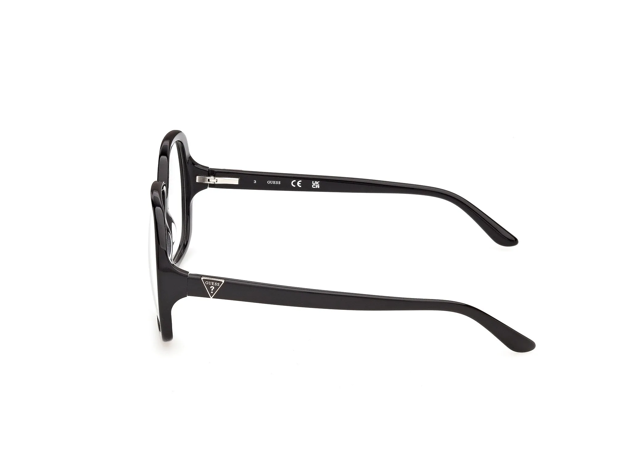 Guess GU50434 1 Montature da vista Acetato Nero Farfalla Normale - immagine 3