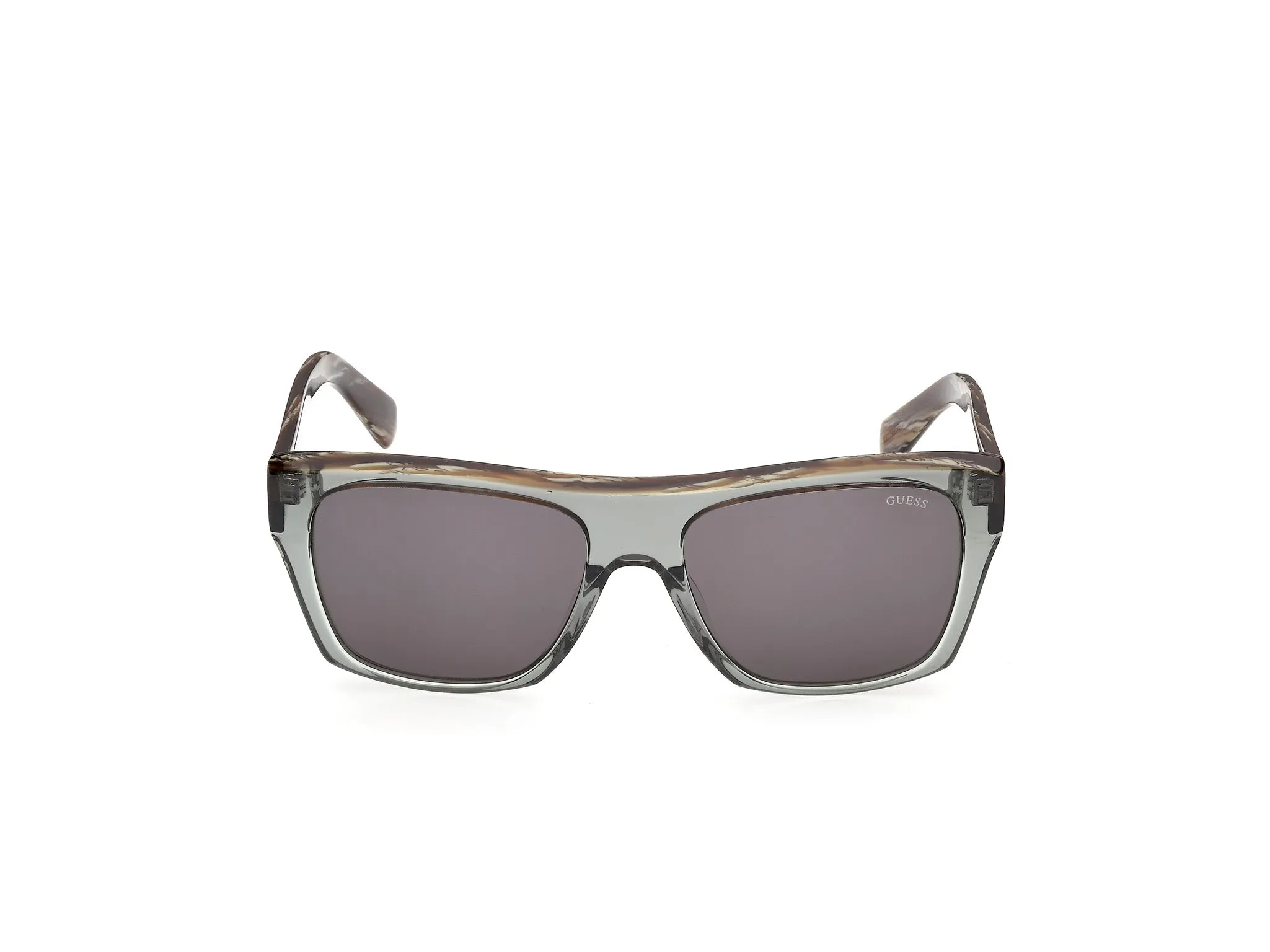 Guess GU00368 96A Occhiali da sole Acetato Verde Fumo Squadrata Normale - immagine 2