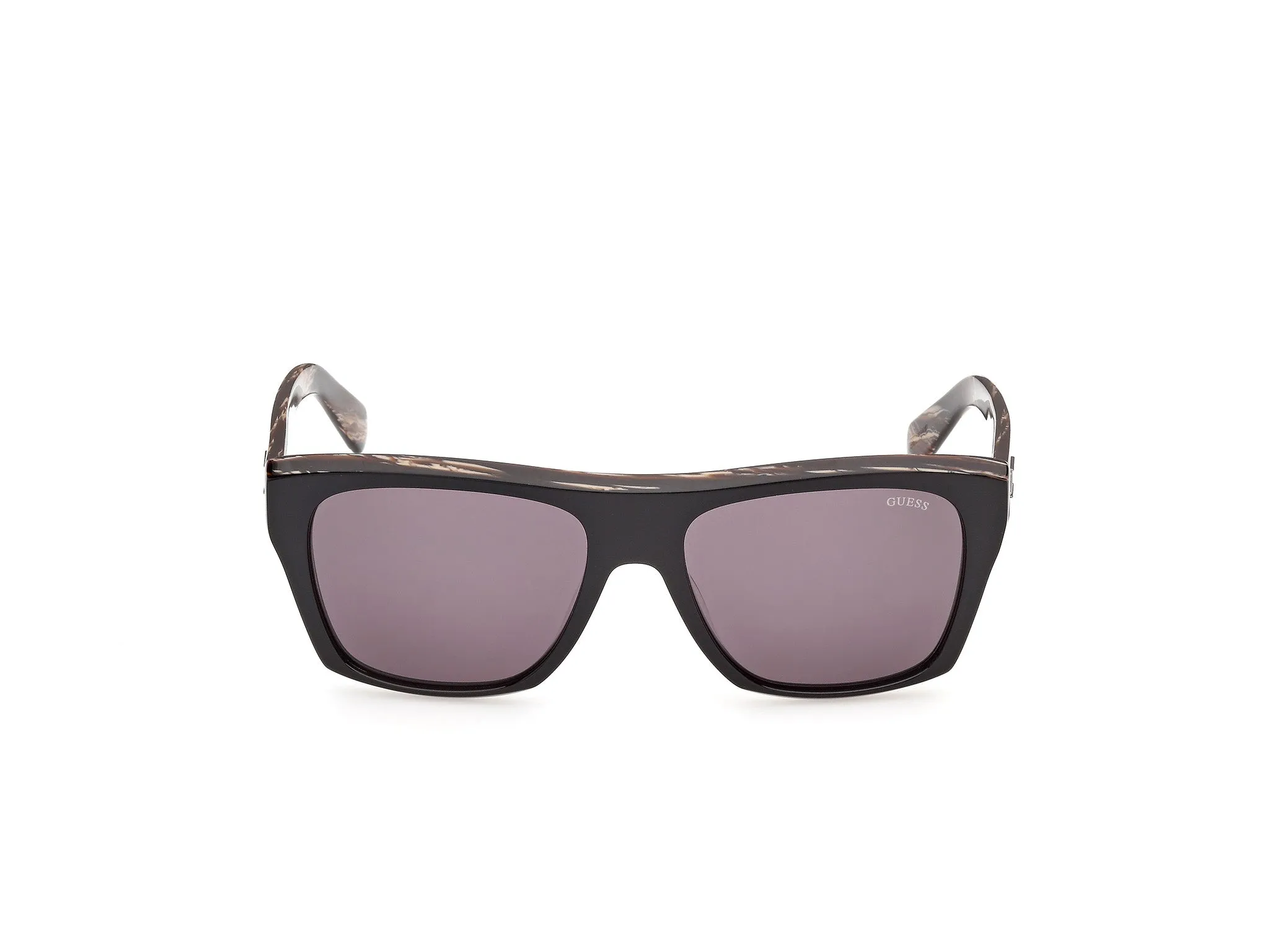 Guess GU00368 01A Occhiali da sole Acetato Nero Fumo Squadrata Normale - immagine 2