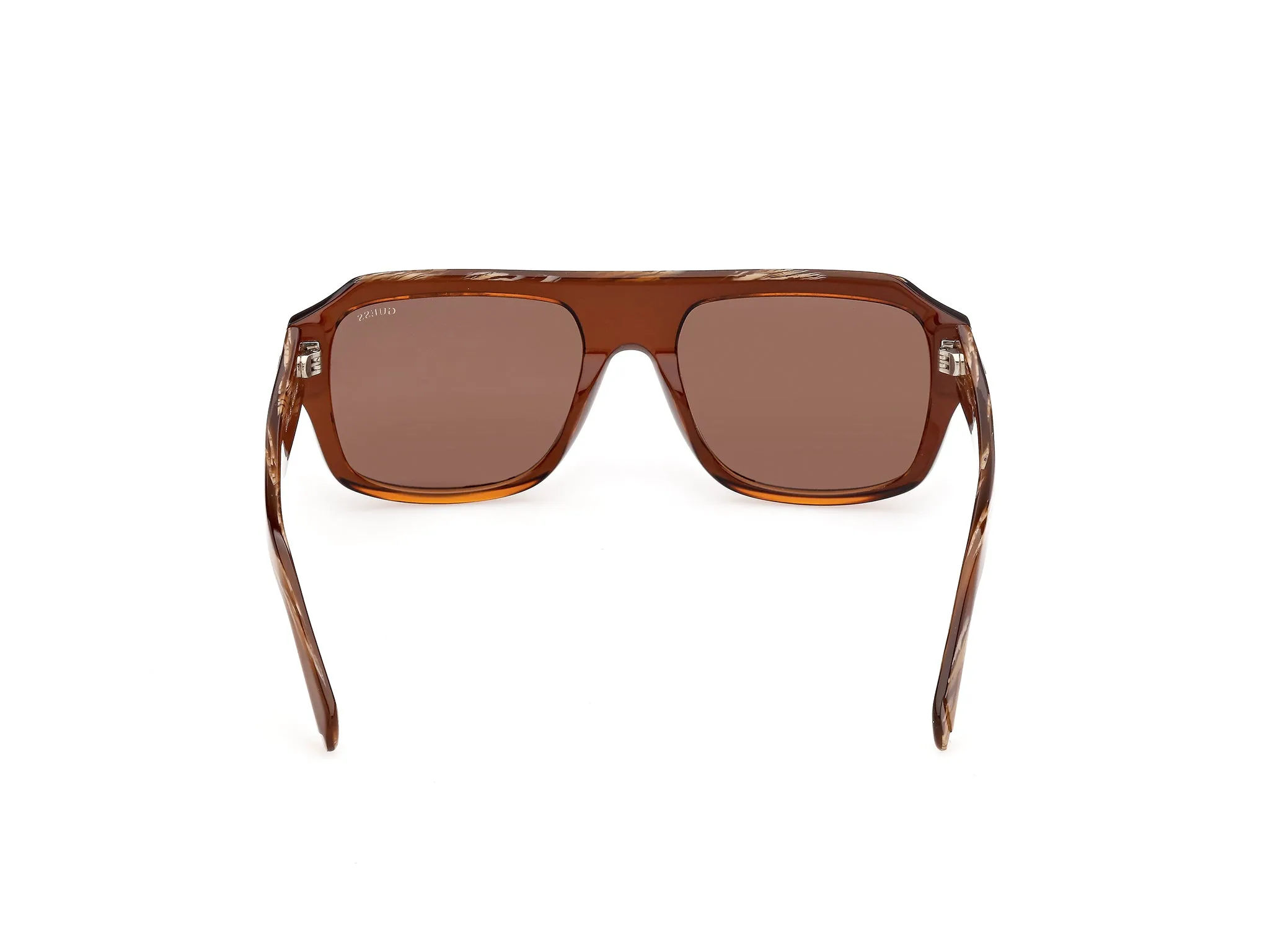 Guess GU00367 48E Occhiali da sole Acetato Marrone Marrone Squadrata Normale - immagine 4