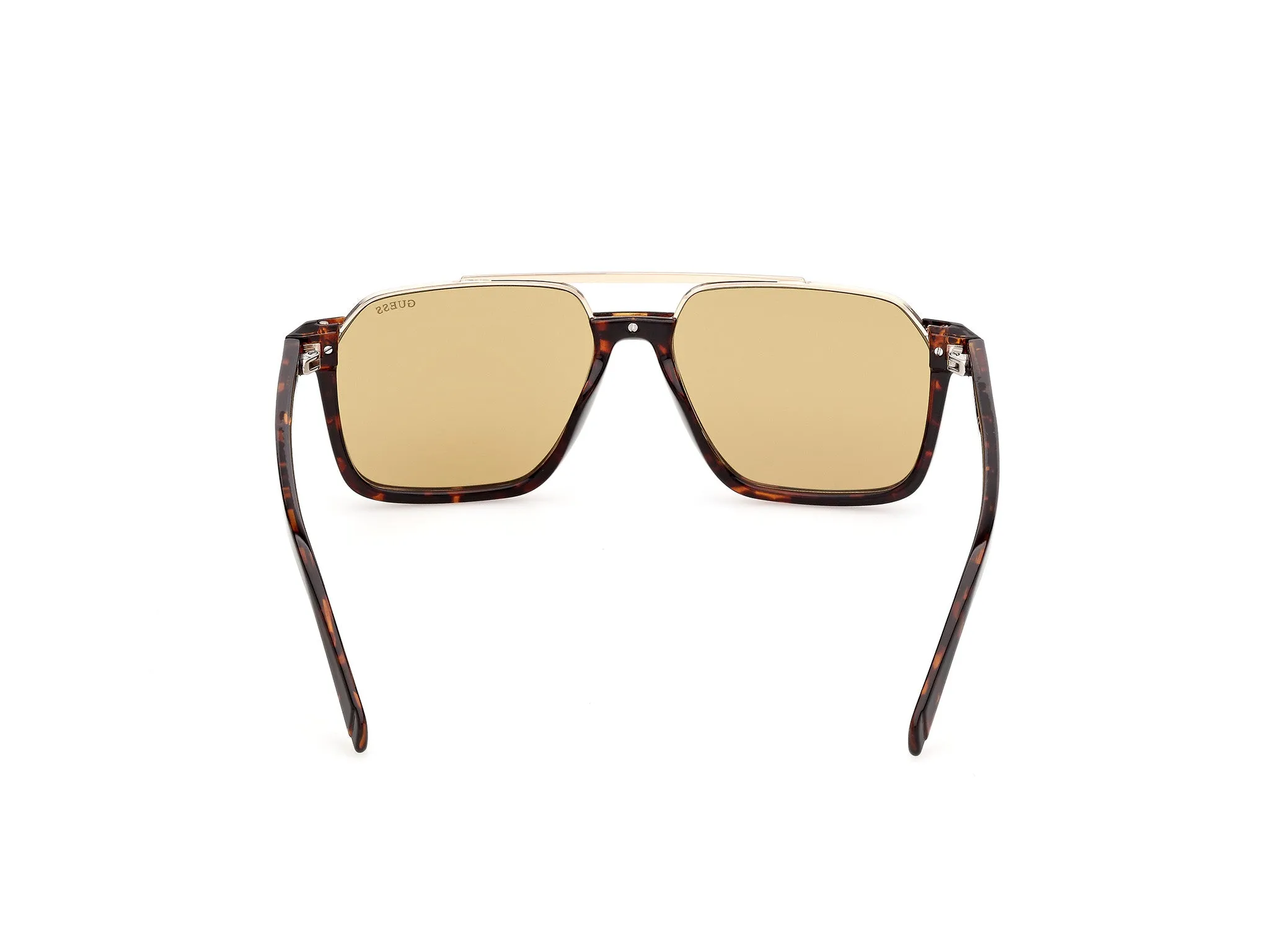 Guess GU00366 52E Occhiali da sole Iniettato Havana Marrone Squadrata Normale - immagine 4