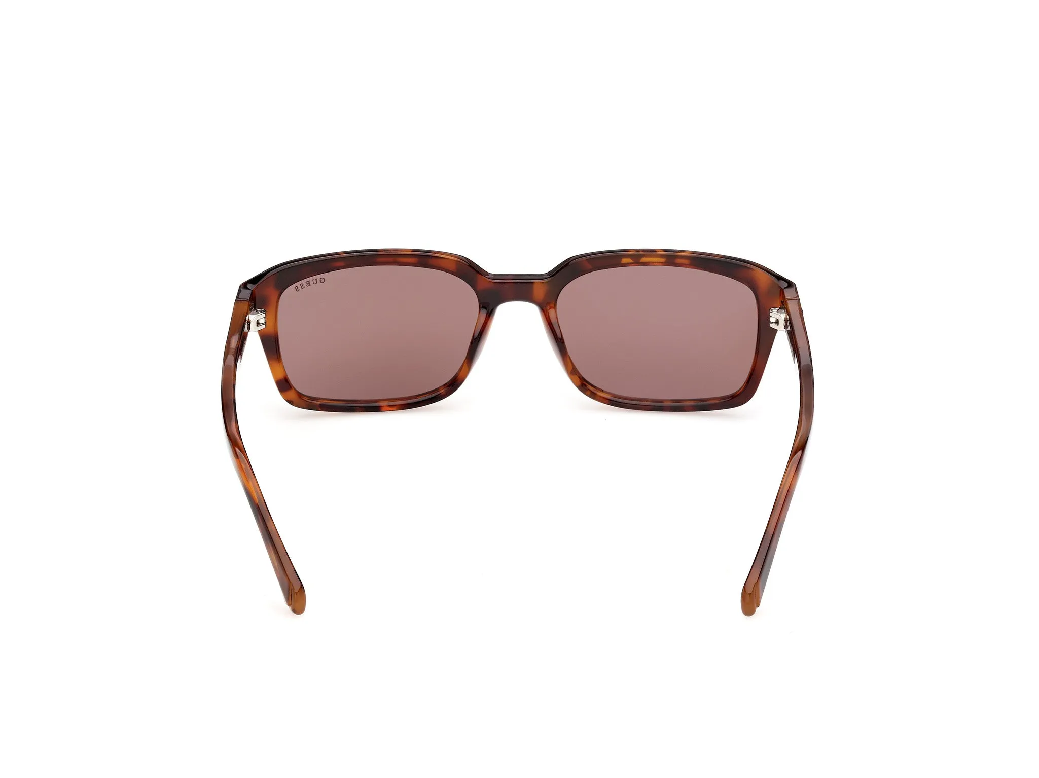 Guess GU00365 52E Occhiali da sole Iniettato Havana Marrone Squadrata Normale - immagine 4