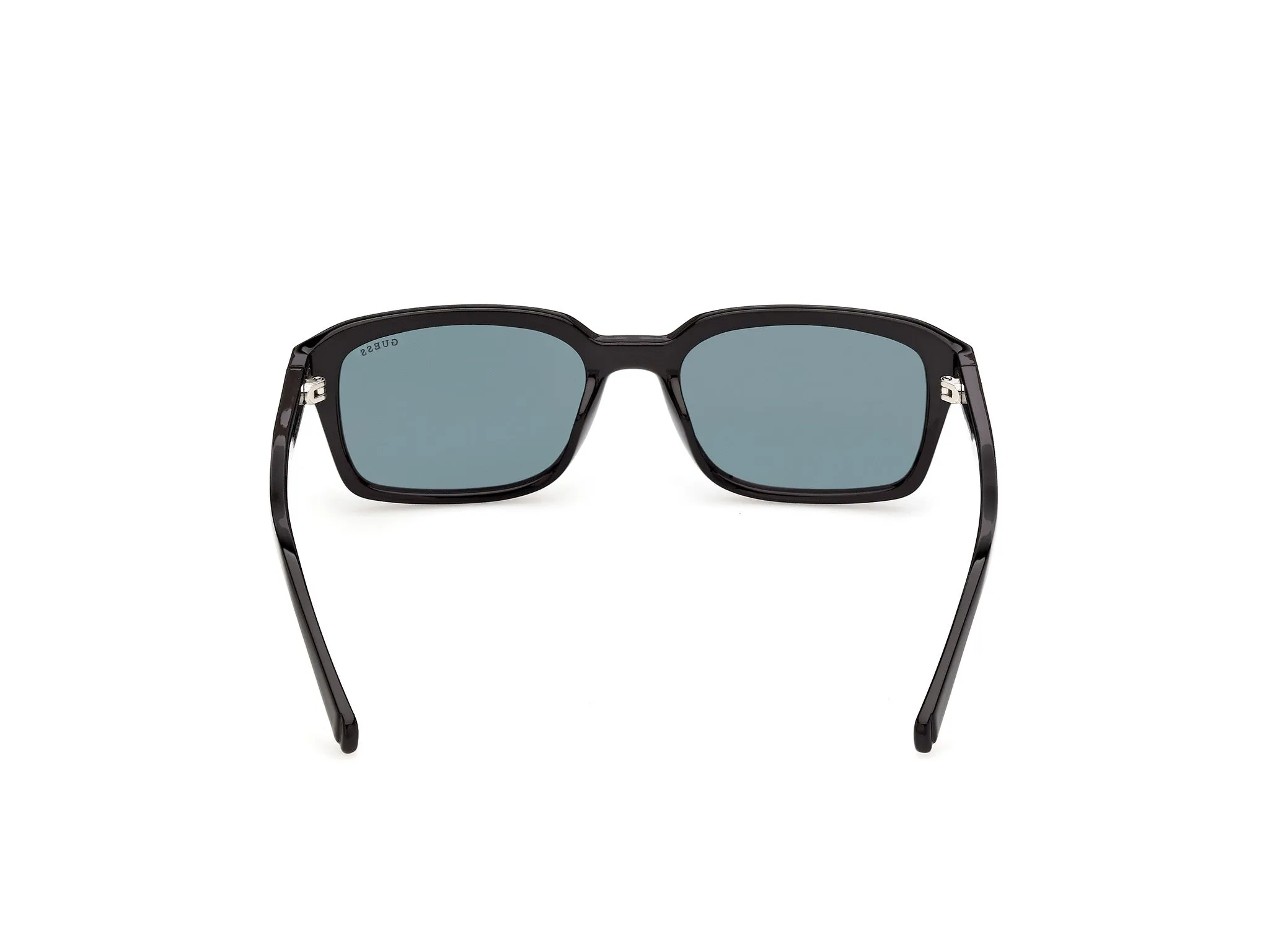 Guess GU00365 01V Occhiali da sole Iniettato Nero Blu Squadrata Normale - immagine 4