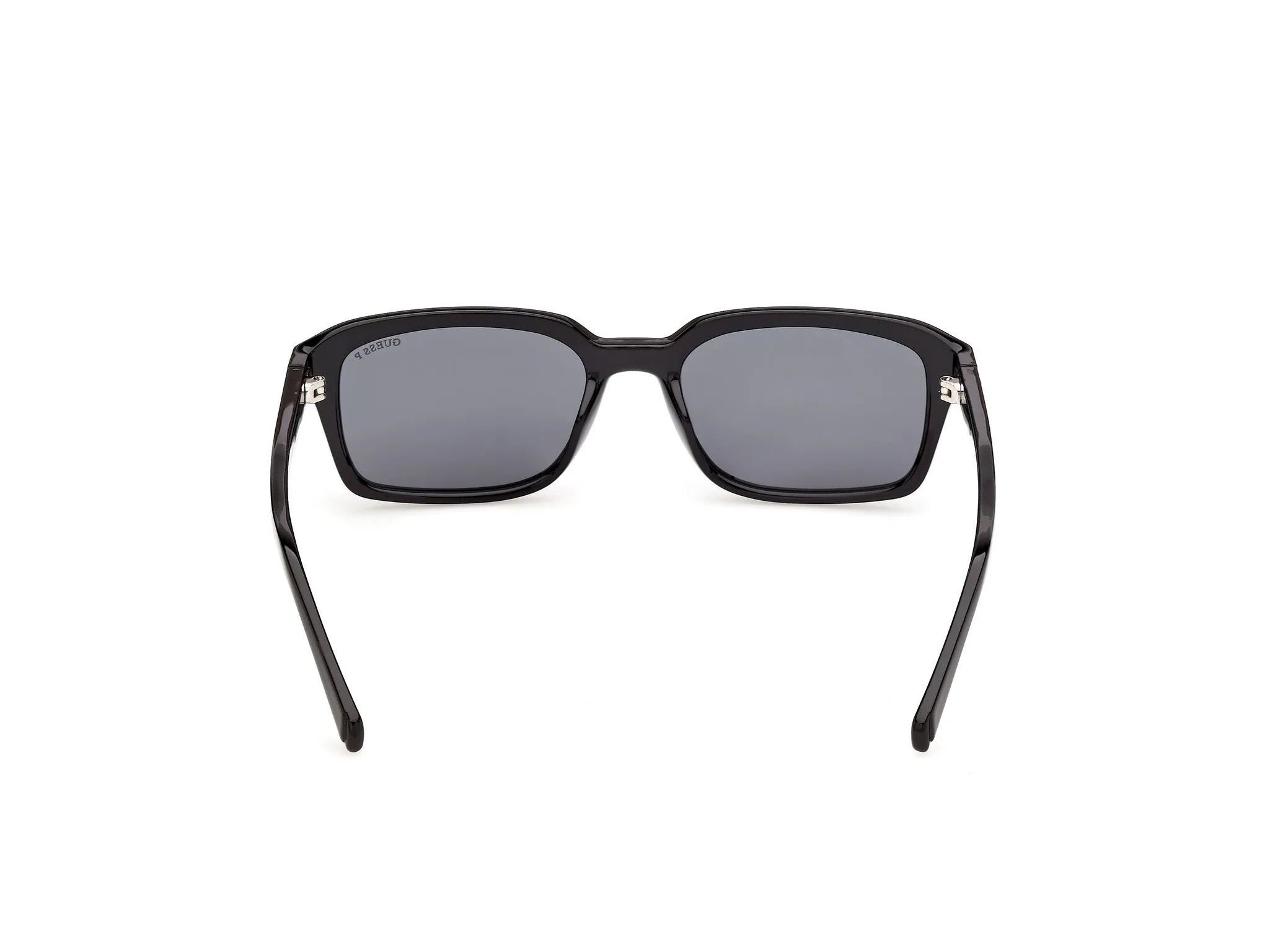 Guess GU00365 01D Occhiali da sole Iniettato Nero Fumo Squadrata Polarizzata - immagine 4