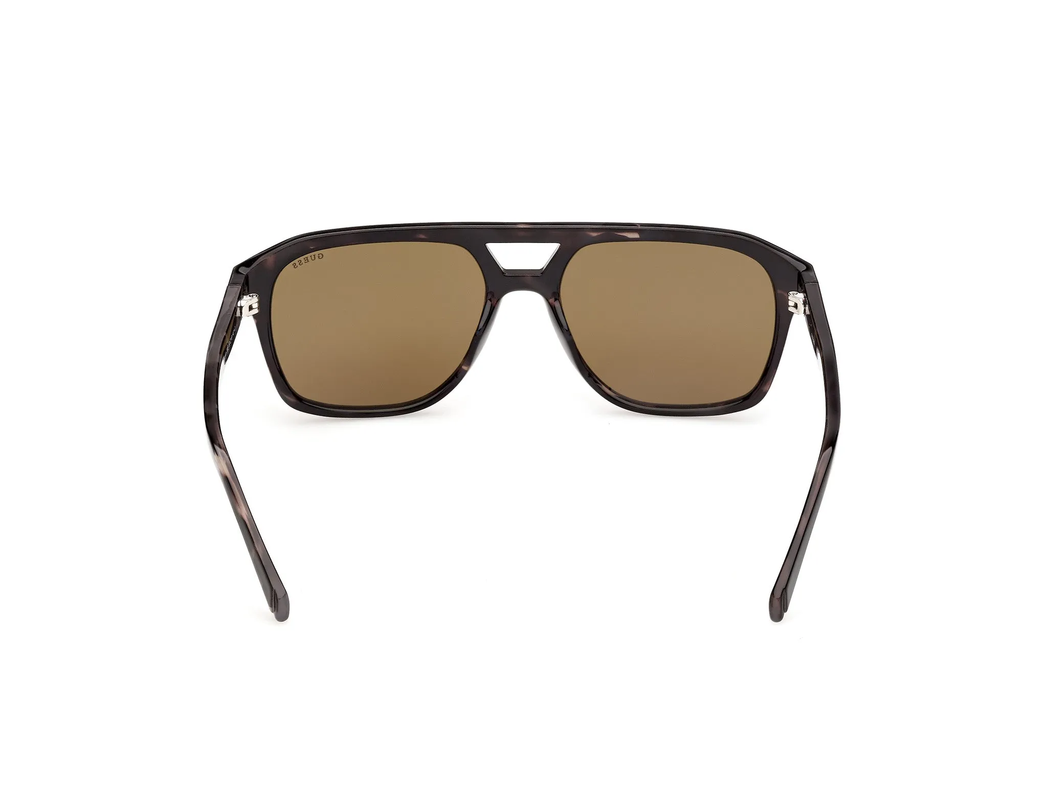 Guess GU00364 20E Occhiali da sole Iniettato Grigio Marrone Pilot Normale - immagine 4
