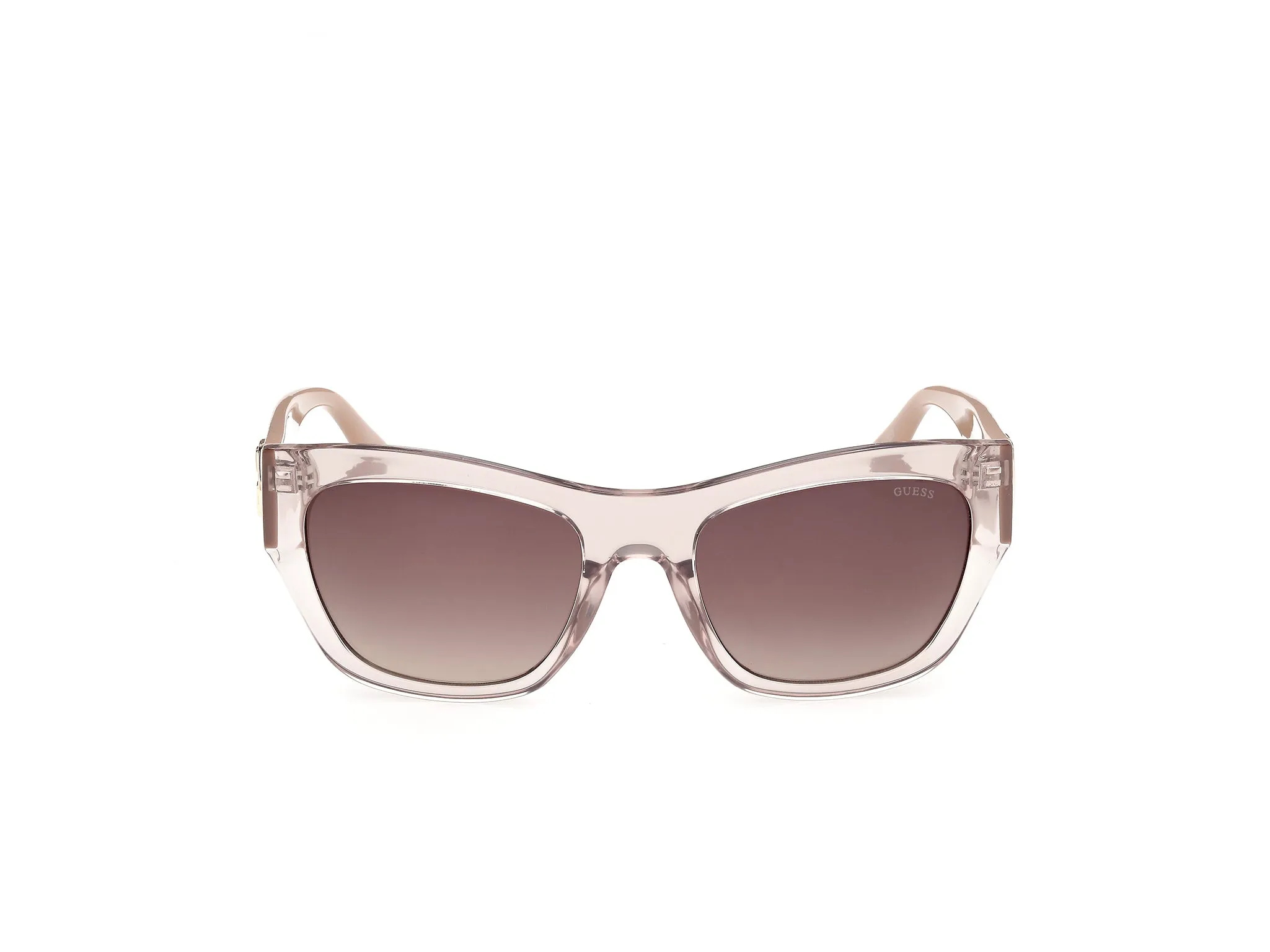 Guess GU00363 57F Occhiali da sole Iniettato Beige Marrone Squadrata Normale - immagine 2