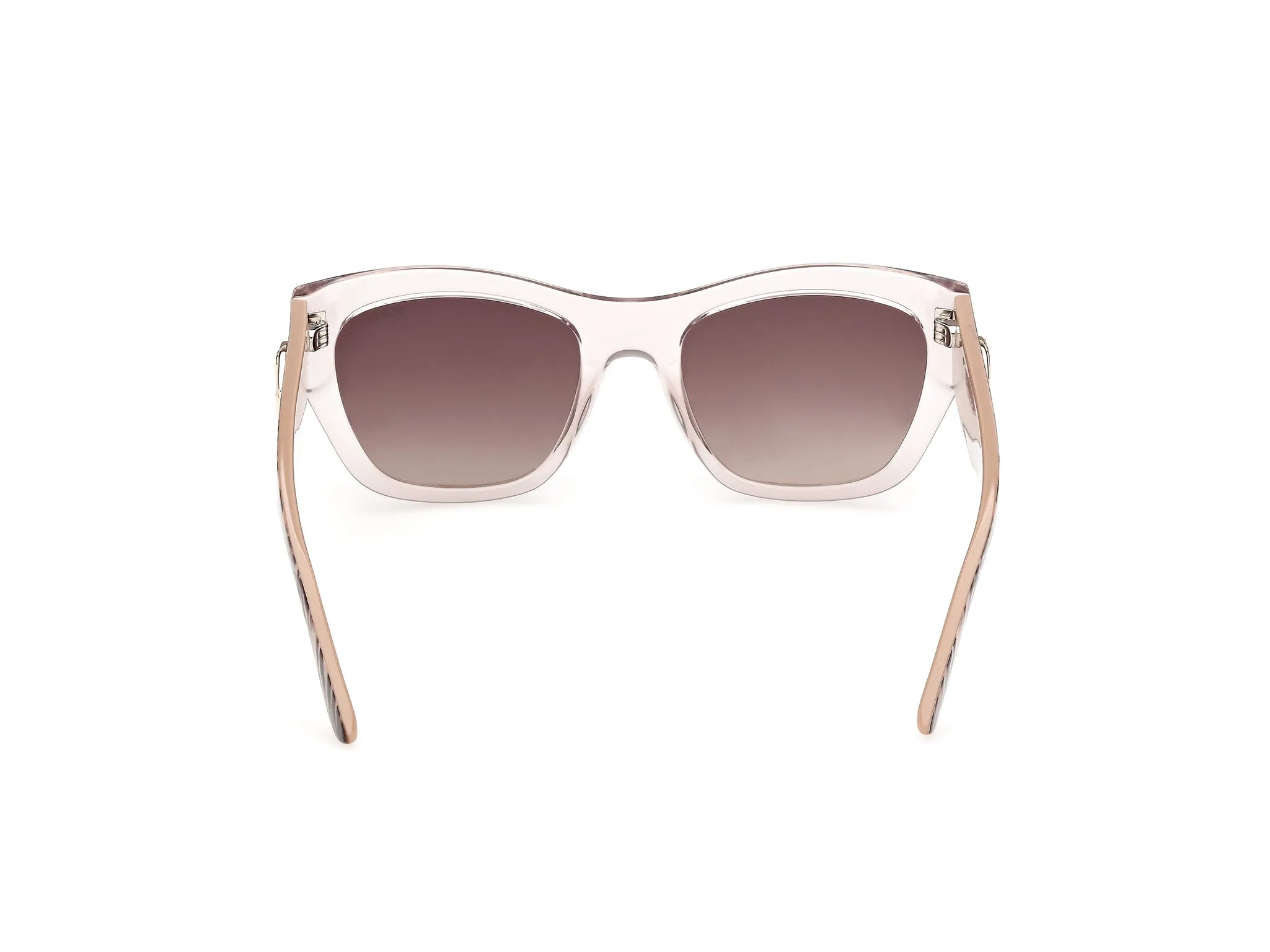 Guess GU00363 57F Occhiali da sole Iniettato Beige Marrone Squadrata Normale - immagine 4