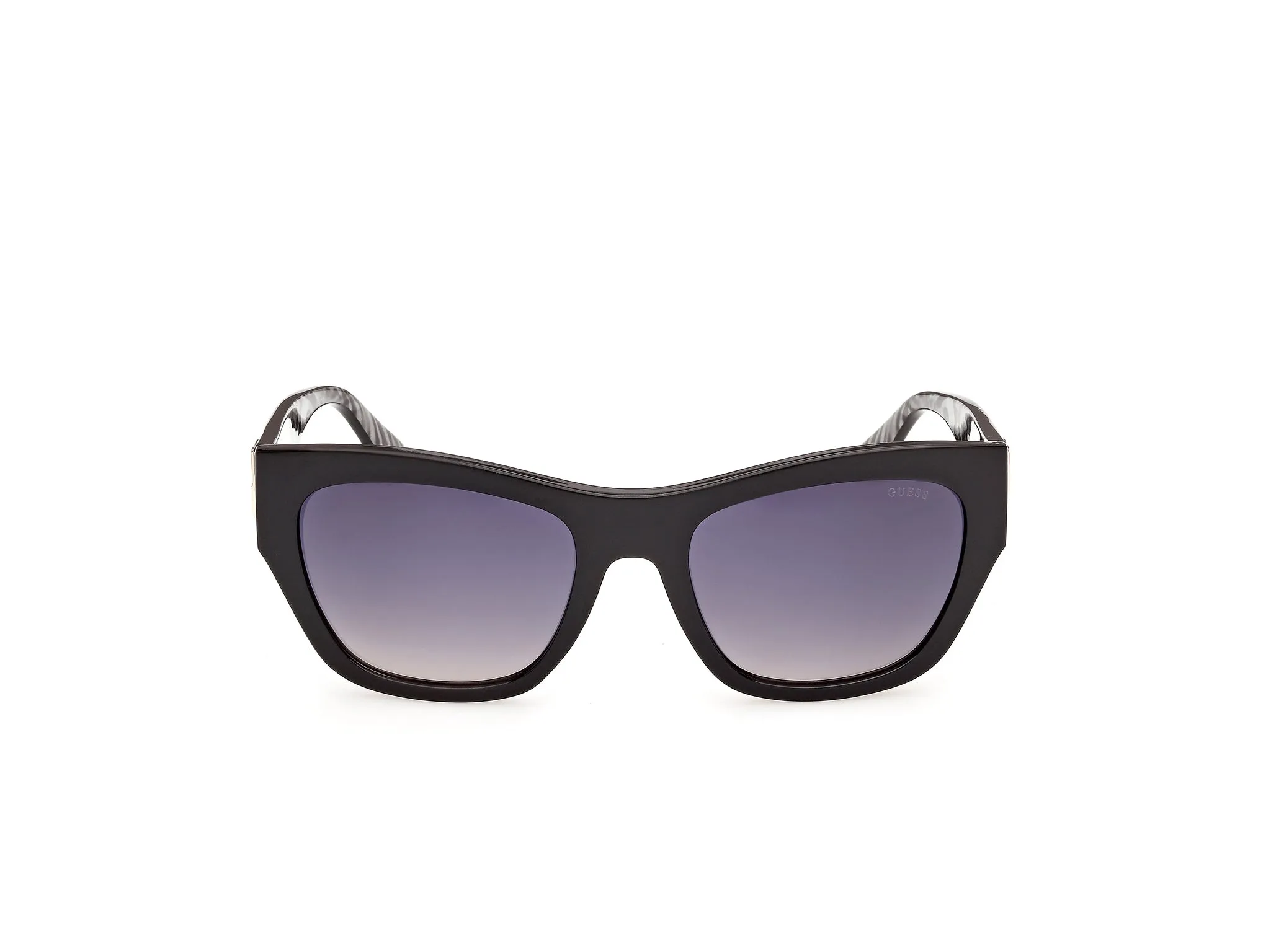 Guess GU00363 01B Occhiali da sole Iniettato Nero Fumo Squadrata Normale - immagine 2
