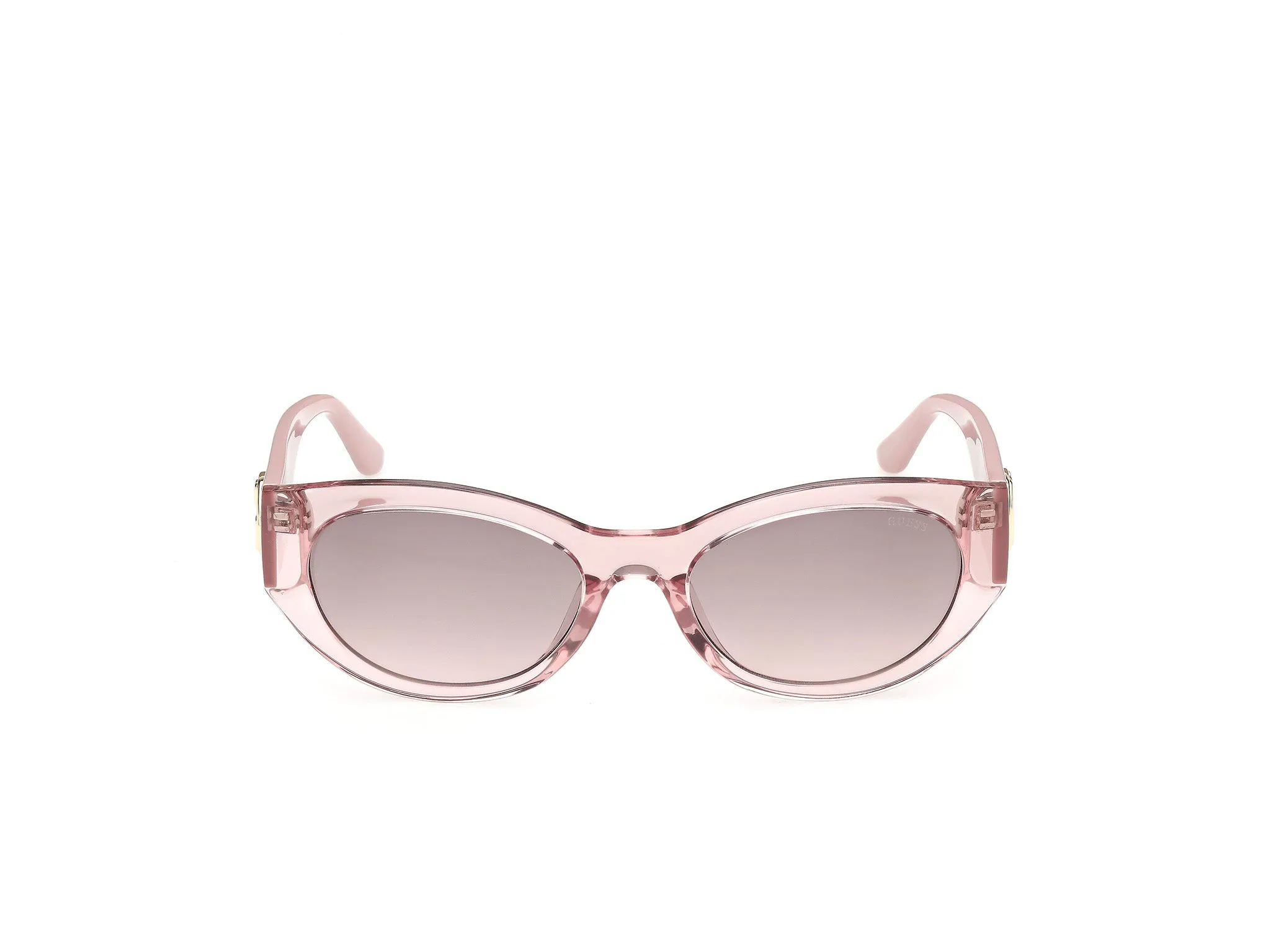 Guess GU00362 72F Occhiali da sole Iniettato Rosa Marrone Rotonda Normale - immagine 2