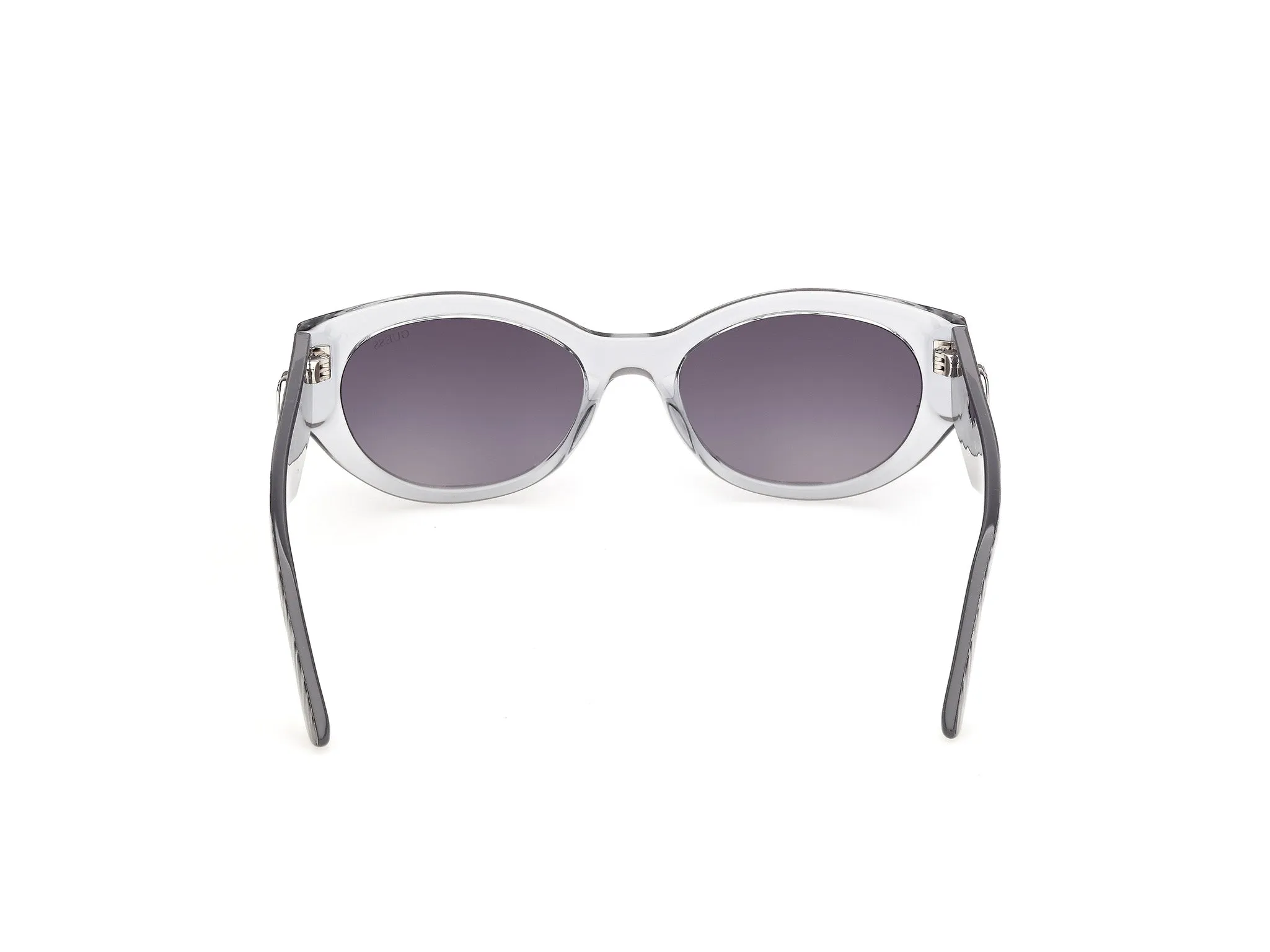 Guess GU00362 20B Occhiali da sole Iniettato Grigio Fumo Rotonda Normale - immagine 4
