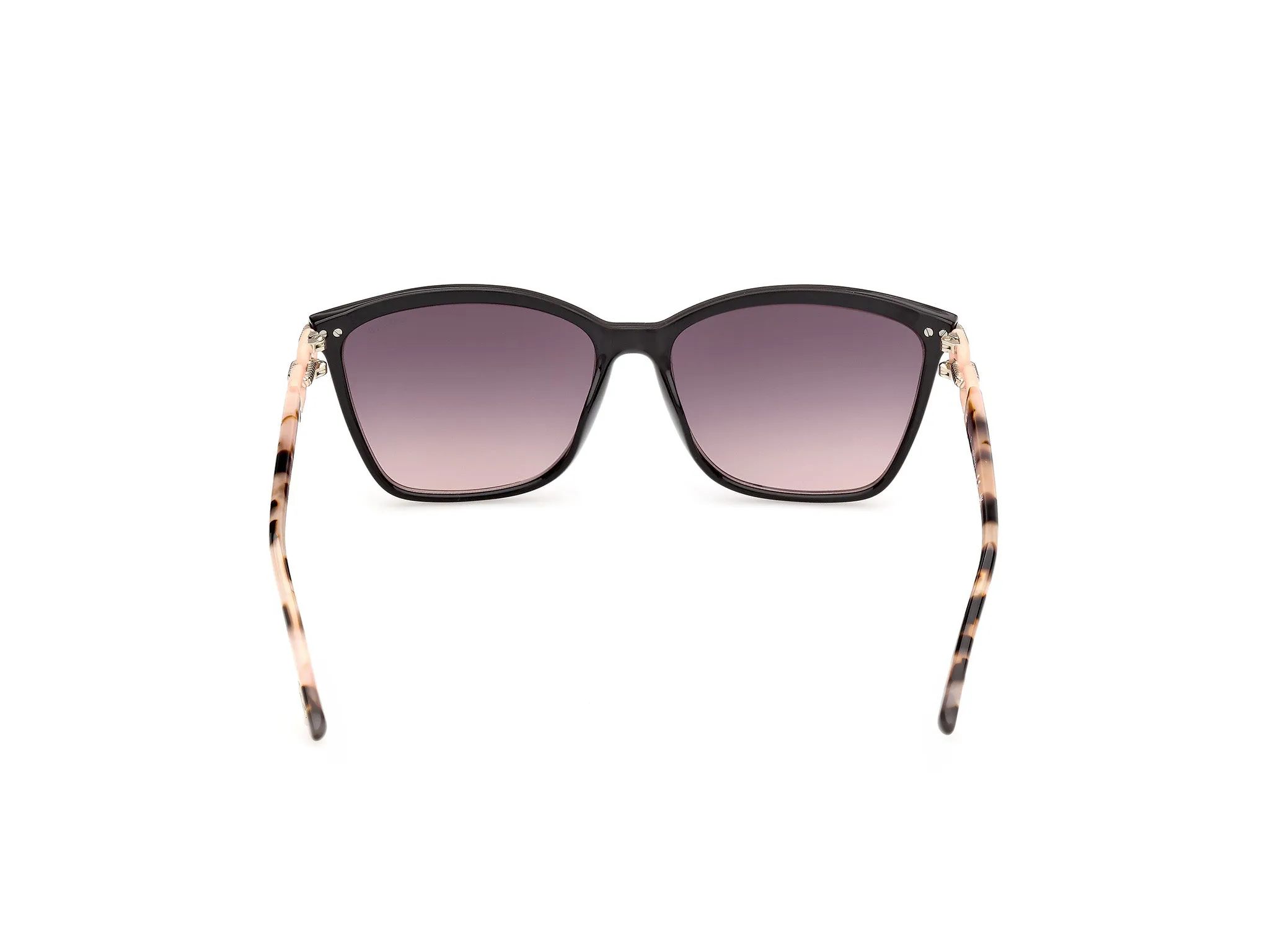 Guess GU00361 01B Occhiali da sole Acetato Nero Fumo Squadrata Normale - immagine 4