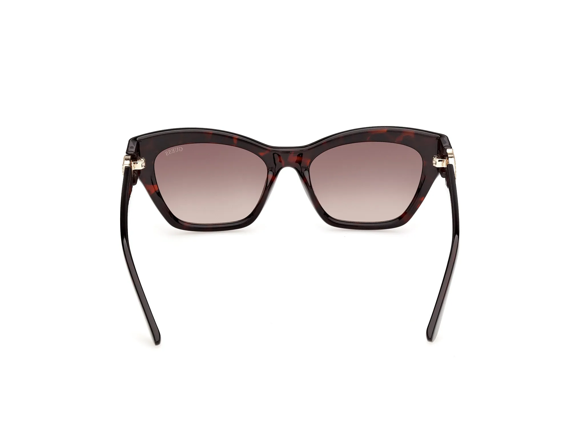 Guess GU00360 52F Occhiali da sole Iniettato Havana Marrone Squadrata Normale - immagine 4