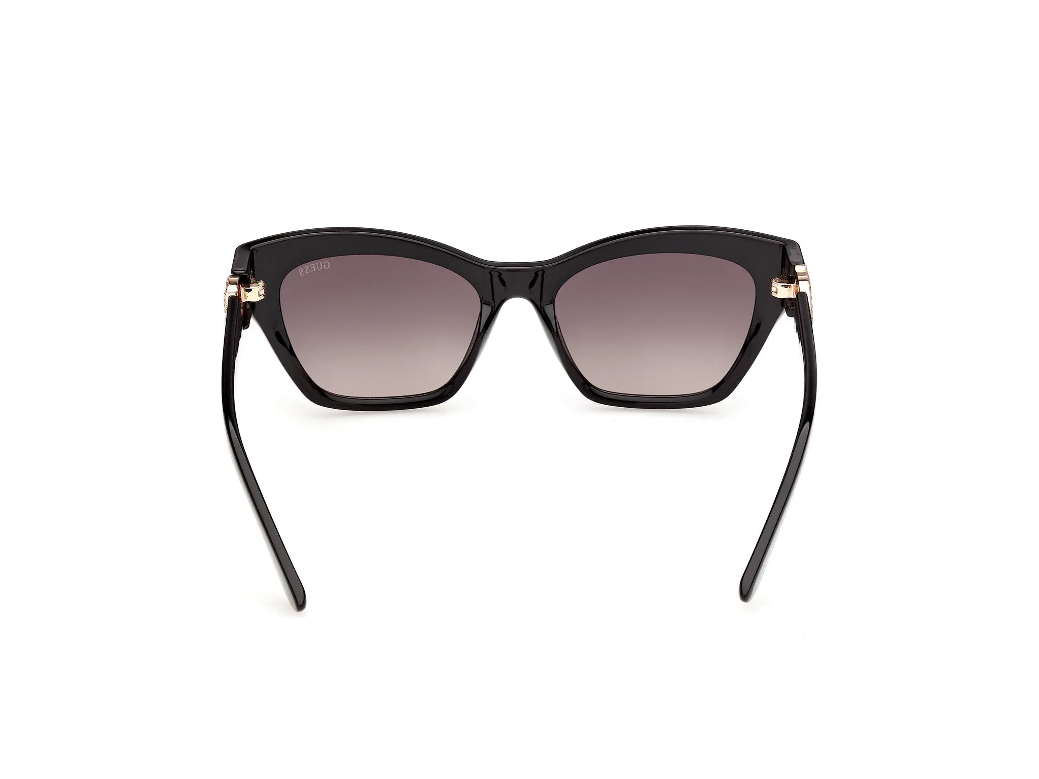 Guess GU00360 01B Occhiali da sole Iniettato Nero Fumo Squadrata Normale - immagine 4